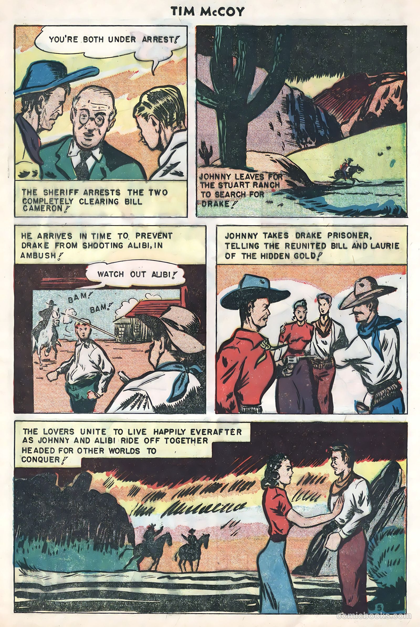 Tim McCoy #21 (1949) — page 31 of 36