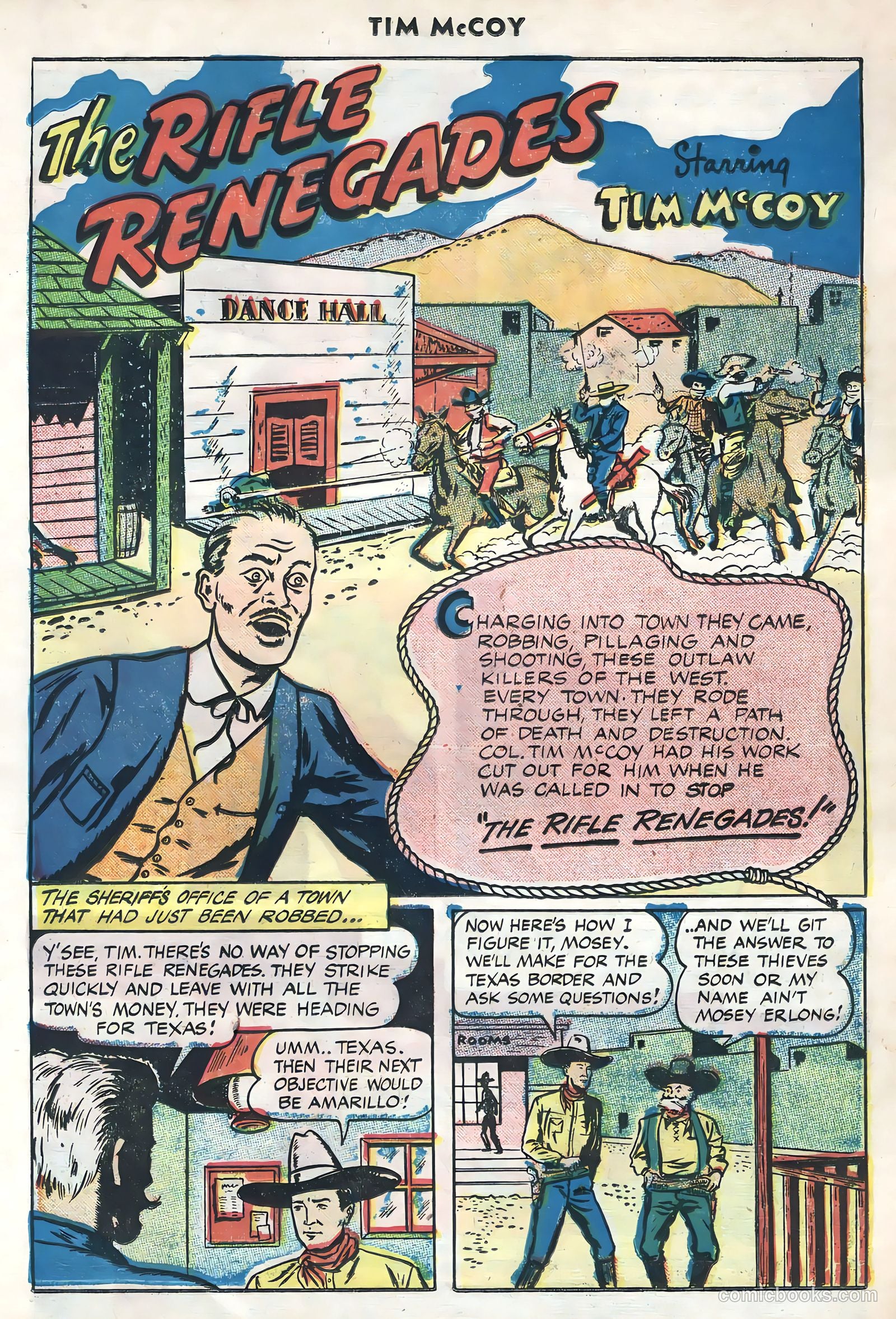 Tim McCoy #21 (1949) — page 32 of 36