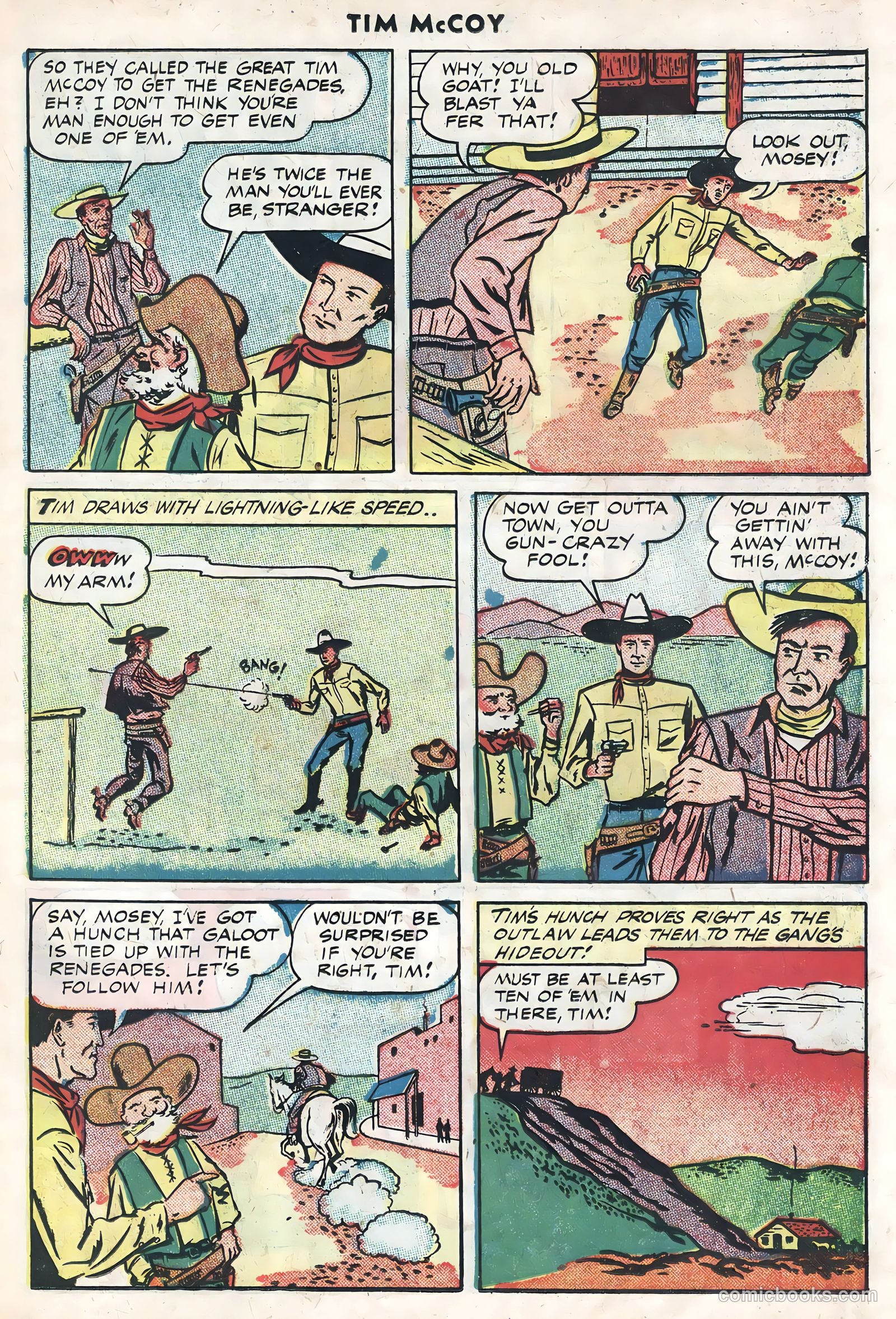 Tim McCoy #21 (1949) — page 33 of 36