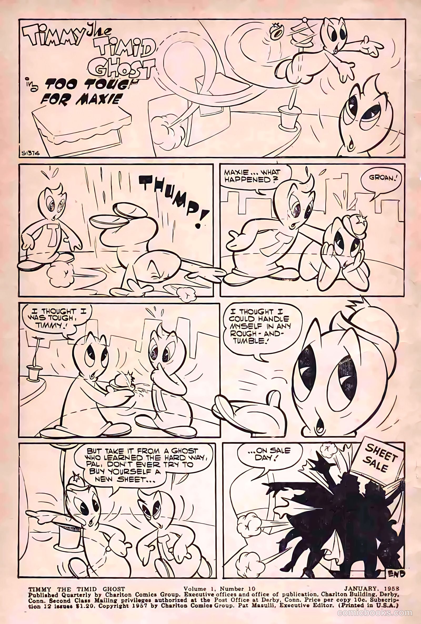 Timmy the Timid Ghost #10 (1958) — page 2 of 68