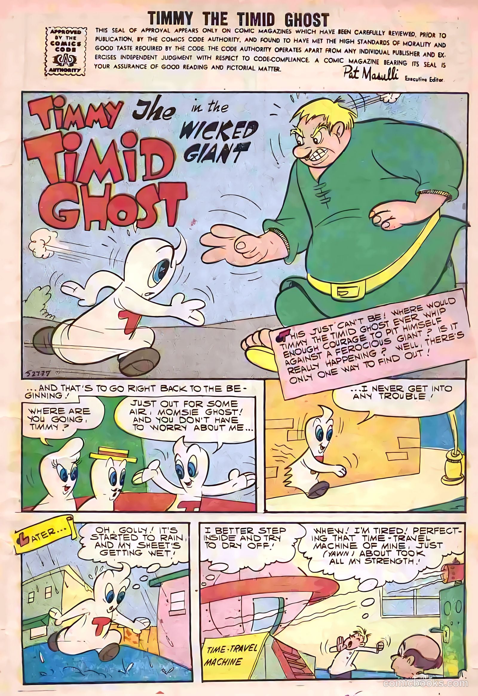 Timmy the Timid Ghost #10 (1958) — page 3 of 68