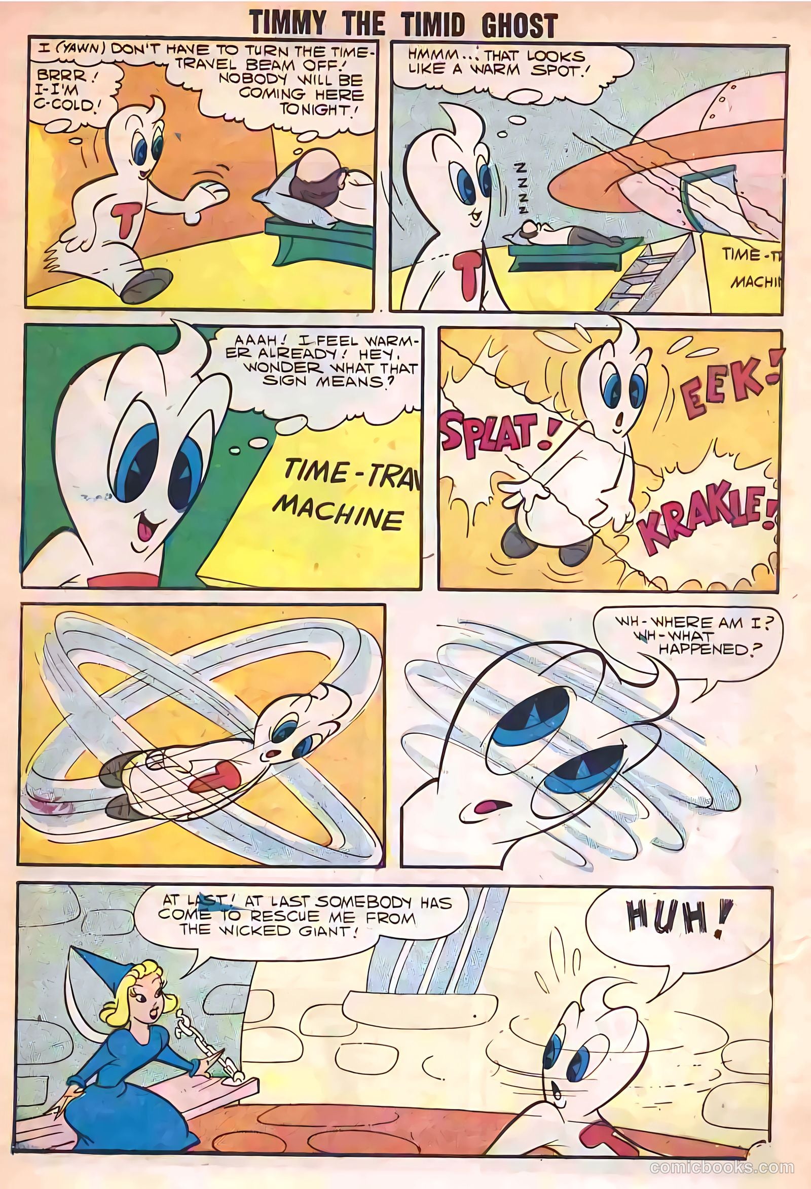 Timmy the Timid Ghost #10 (1958) — page 4 of 68
