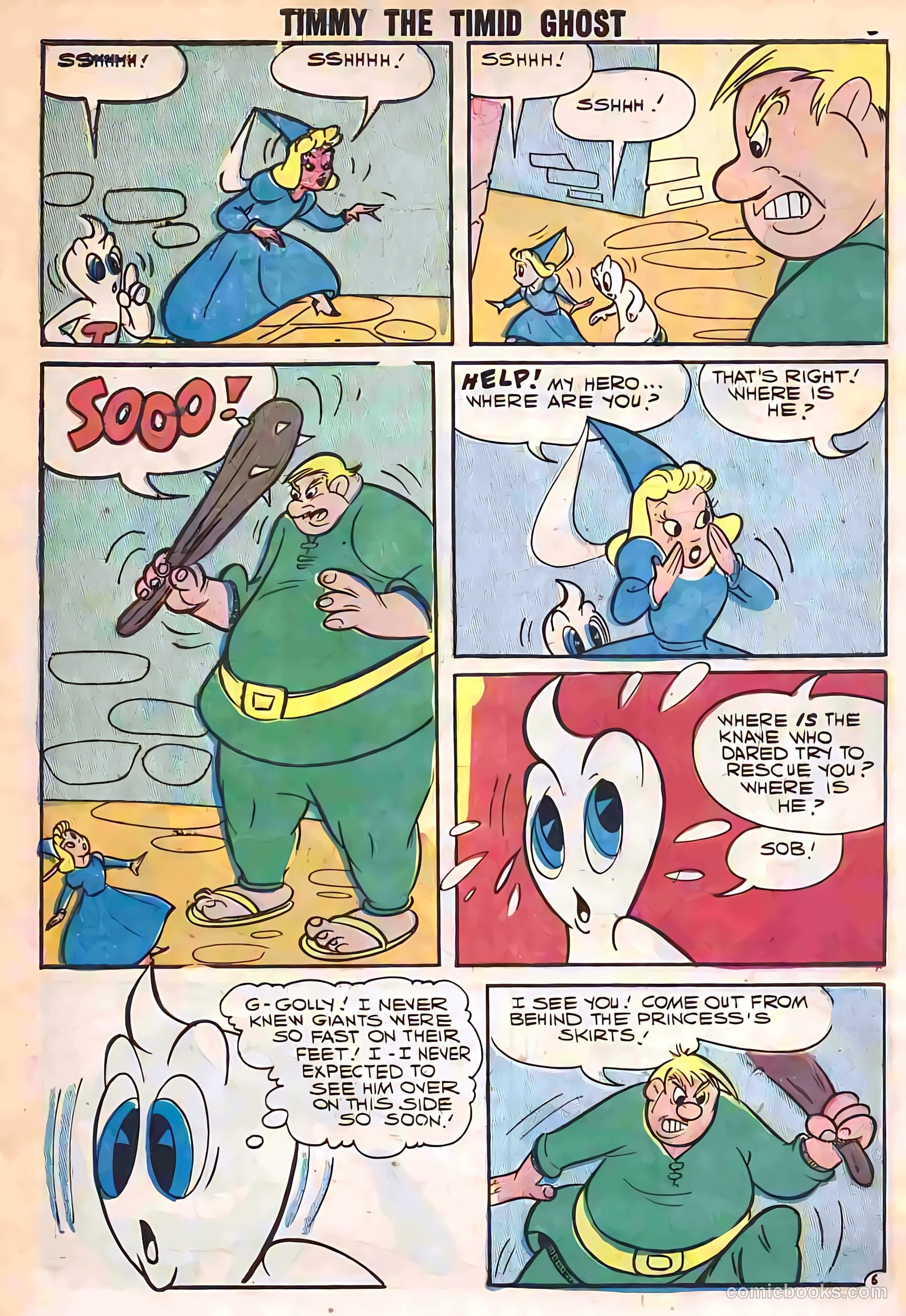Timmy the Timid Ghost #10 (1958) — page 8 of 68