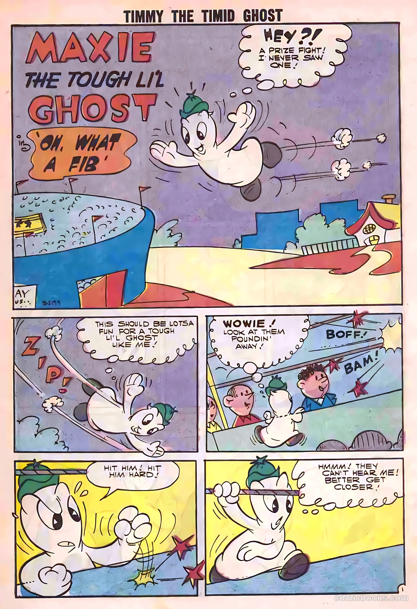Timmy the Timid Ghost #10 (1958) — page 12 of 68