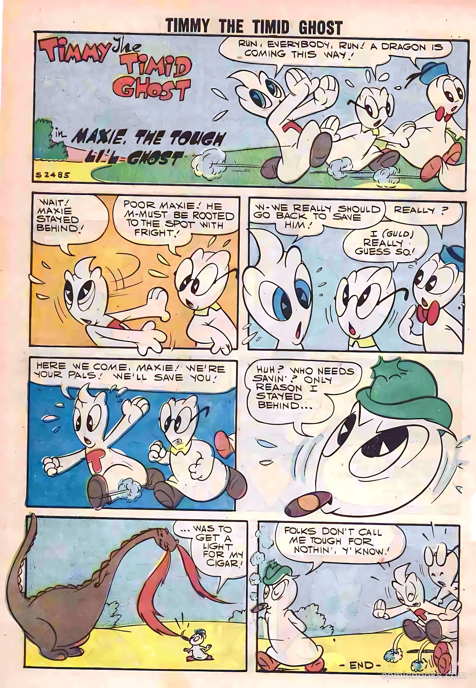 Timmy the Timid Ghost #10 (1958) — page 16 of 68