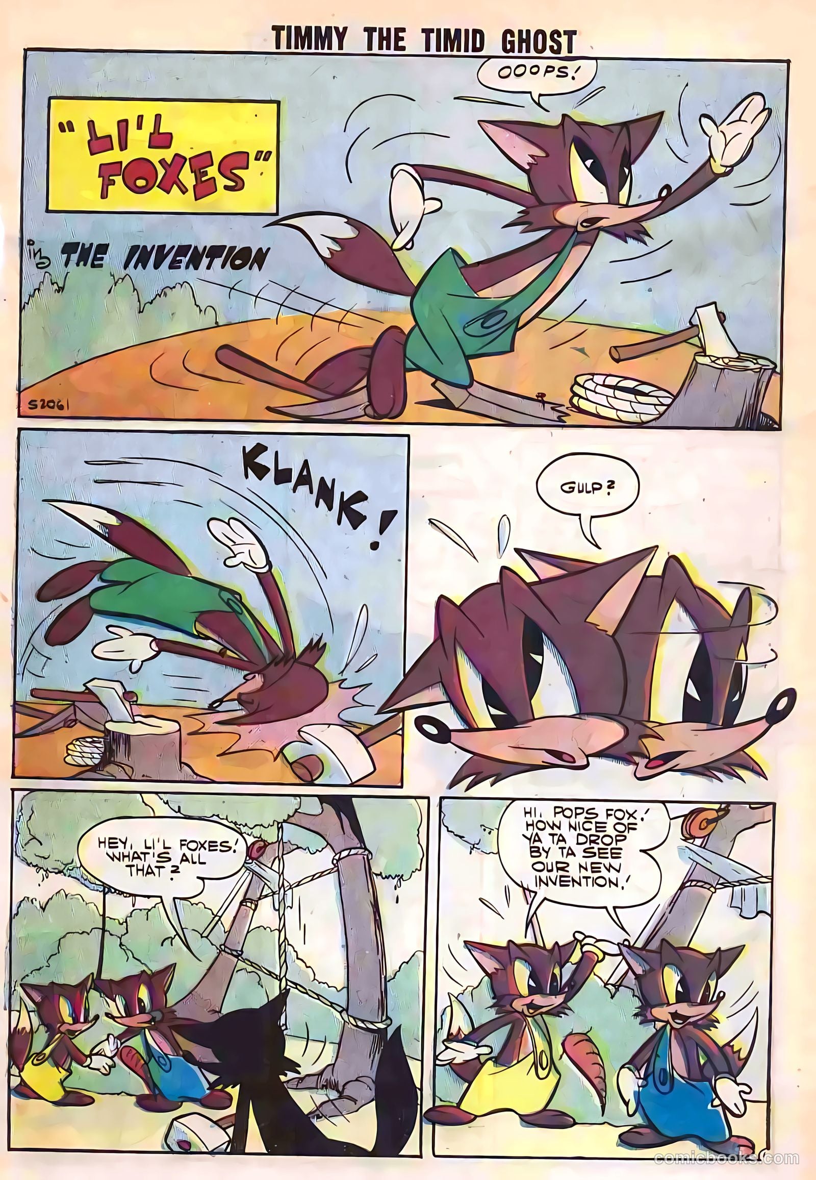 Timmy the Timid Ghost #10 (1958) — page 17 of 68