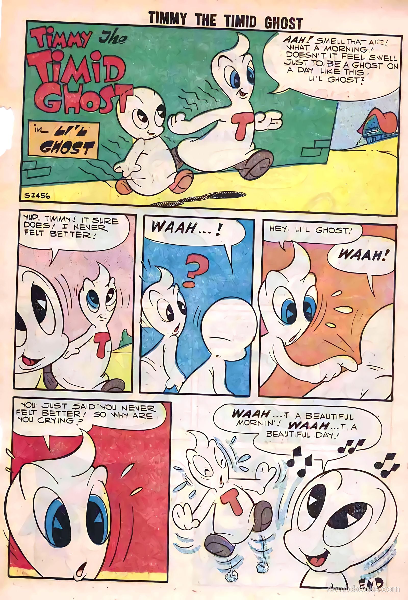 Timmy the Timid Ghost #10 (1958) — page 21 of 68
