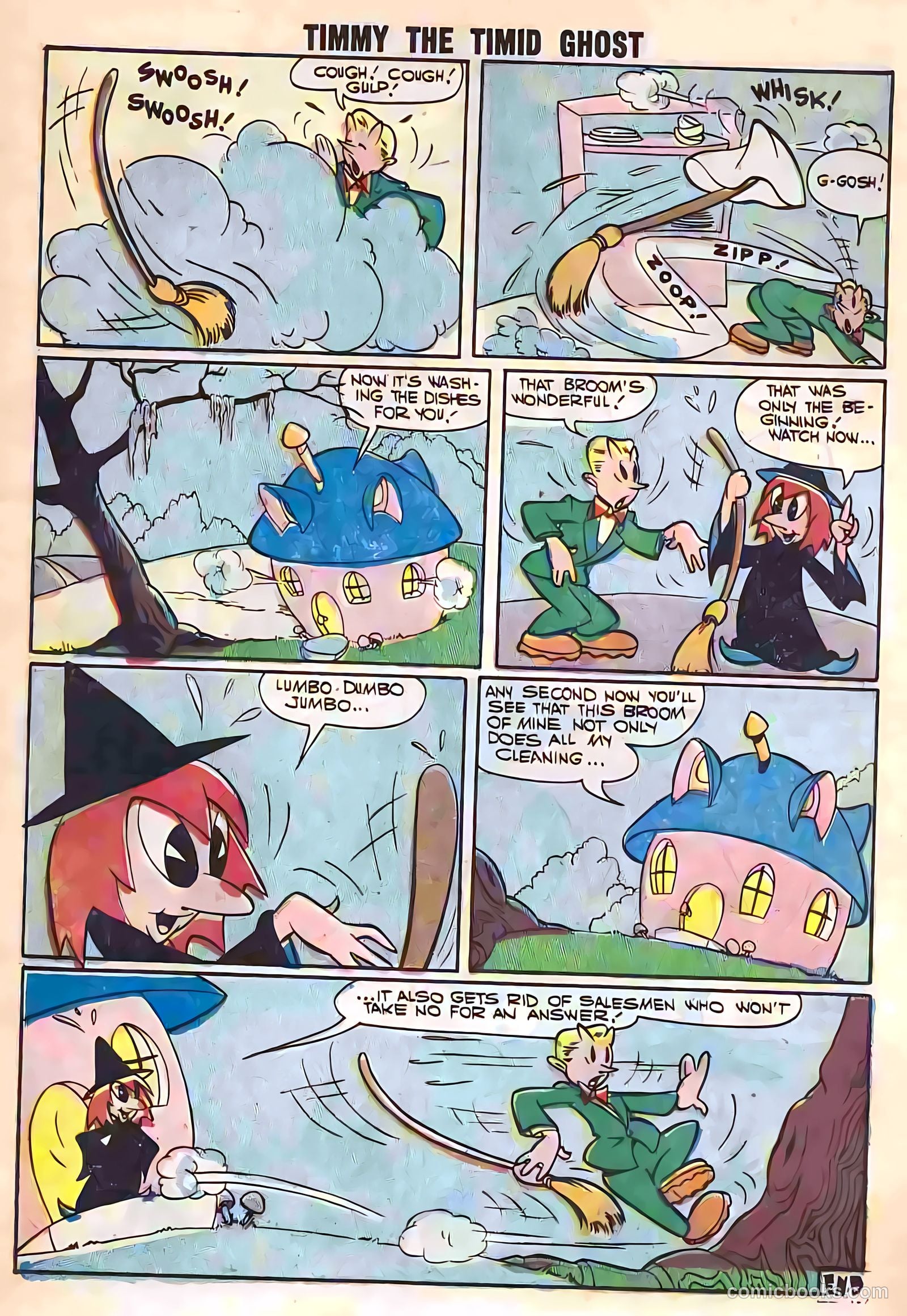 Timmy the Timid Ghost #10 (1958) — page 24 of 68