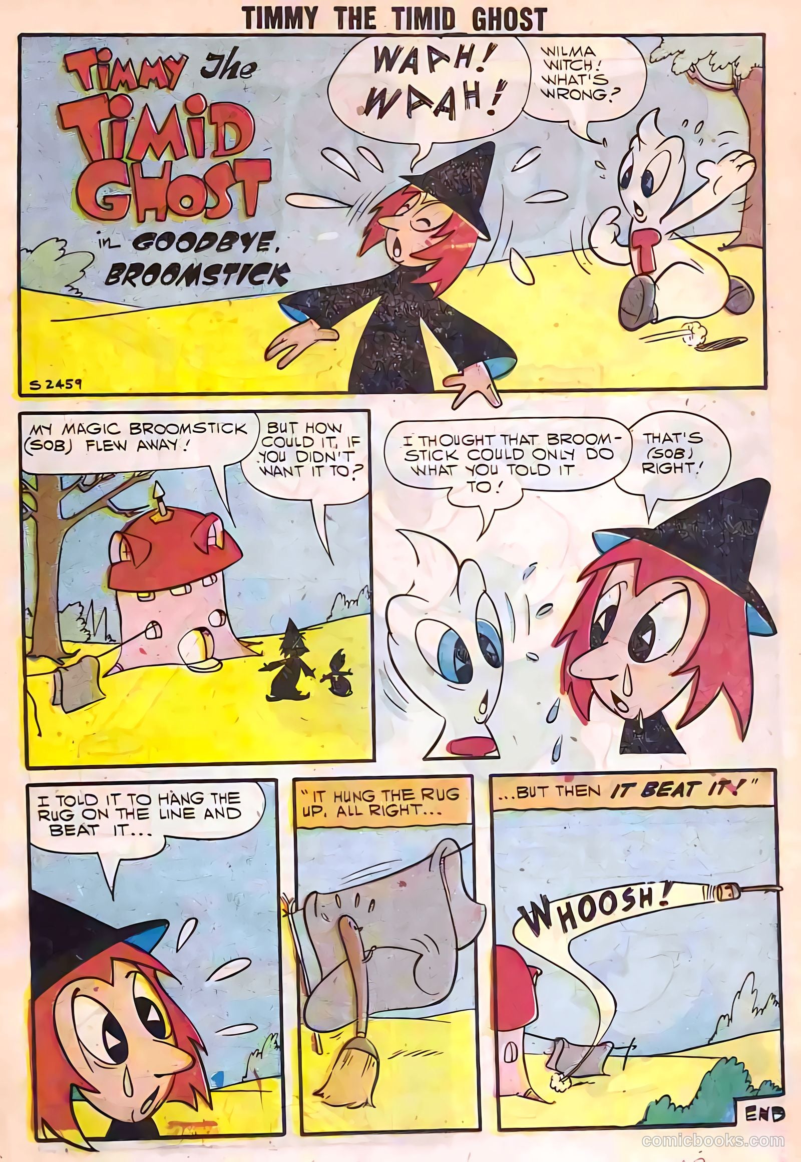 Timmy the Timid Ghost #10 (1958) — page 35 of 68