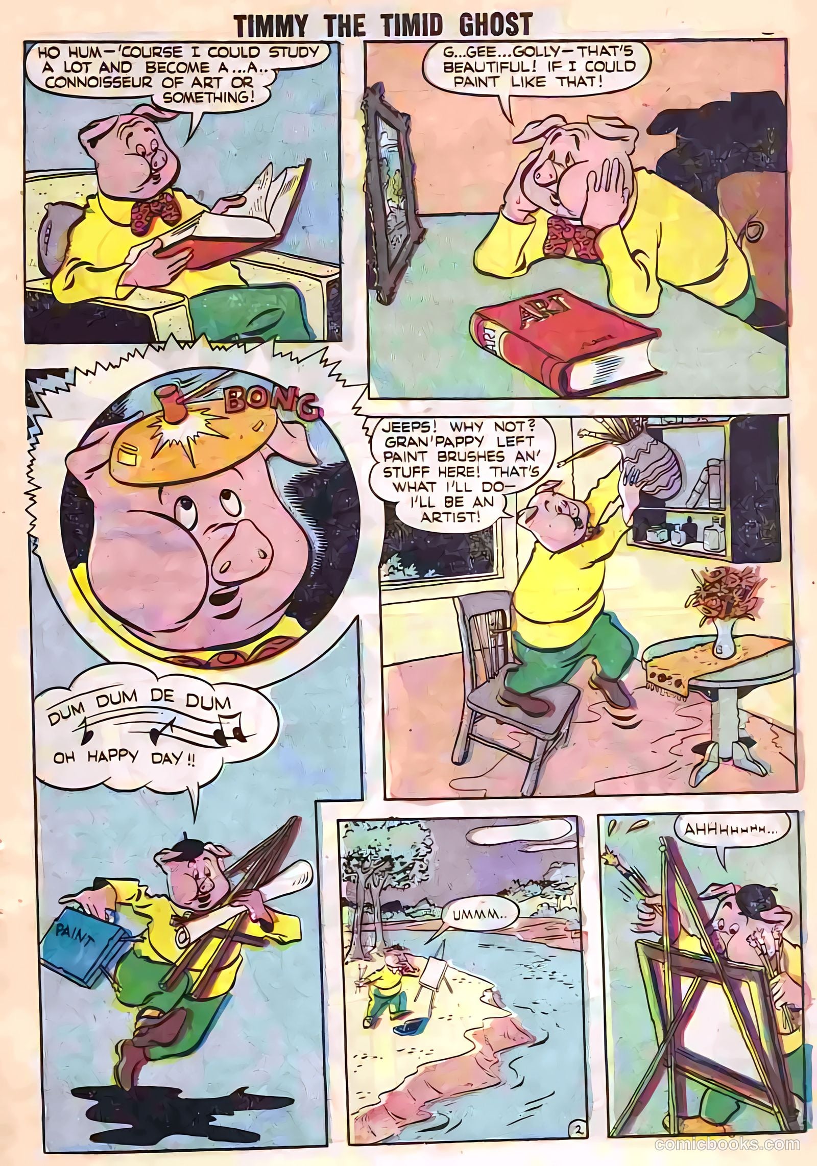 Timmy the Timid Ghost #10 (1958) — page 37 of 68