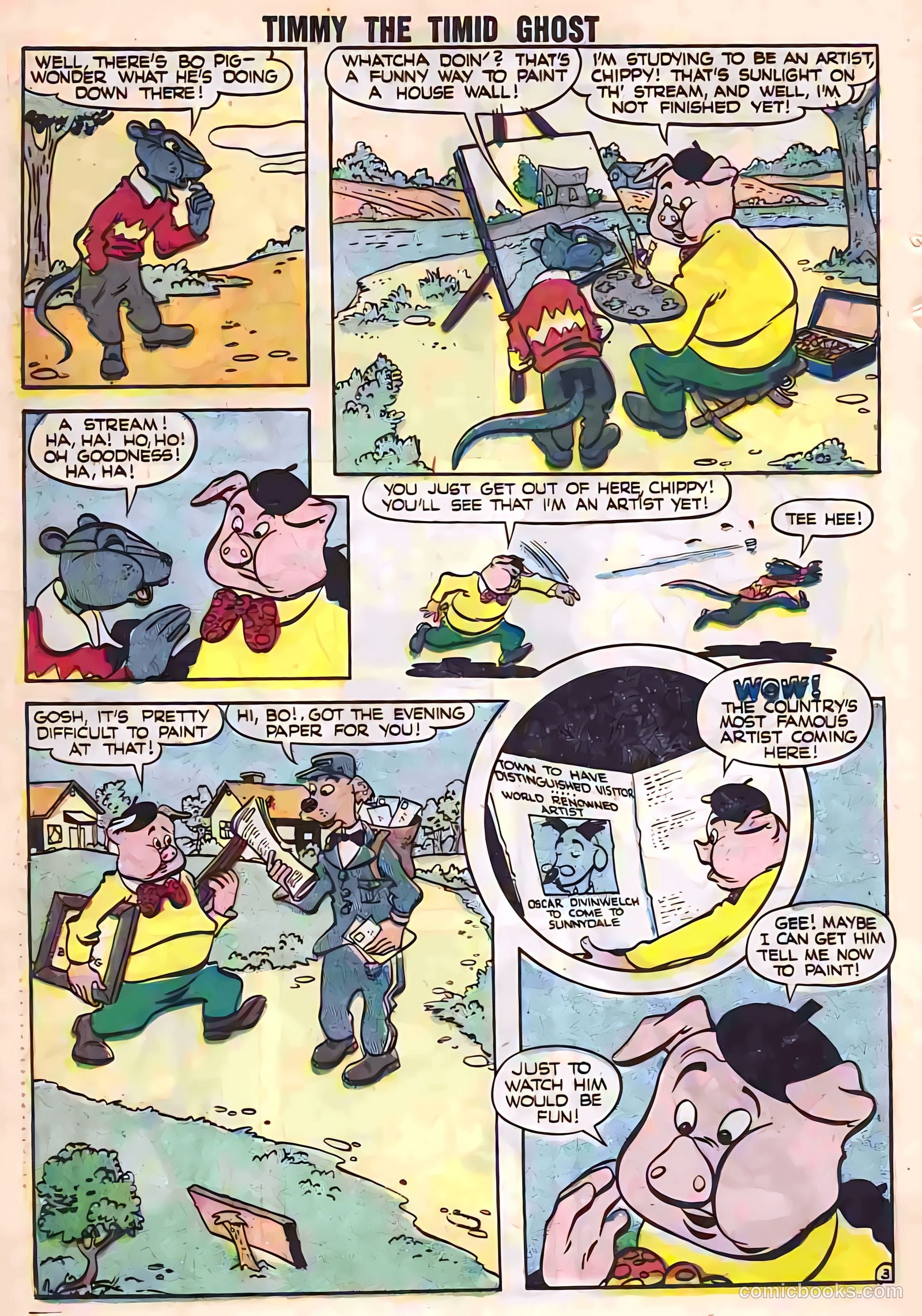 Timmy the Timid Ghost #10 (1958) — page 38 of 68