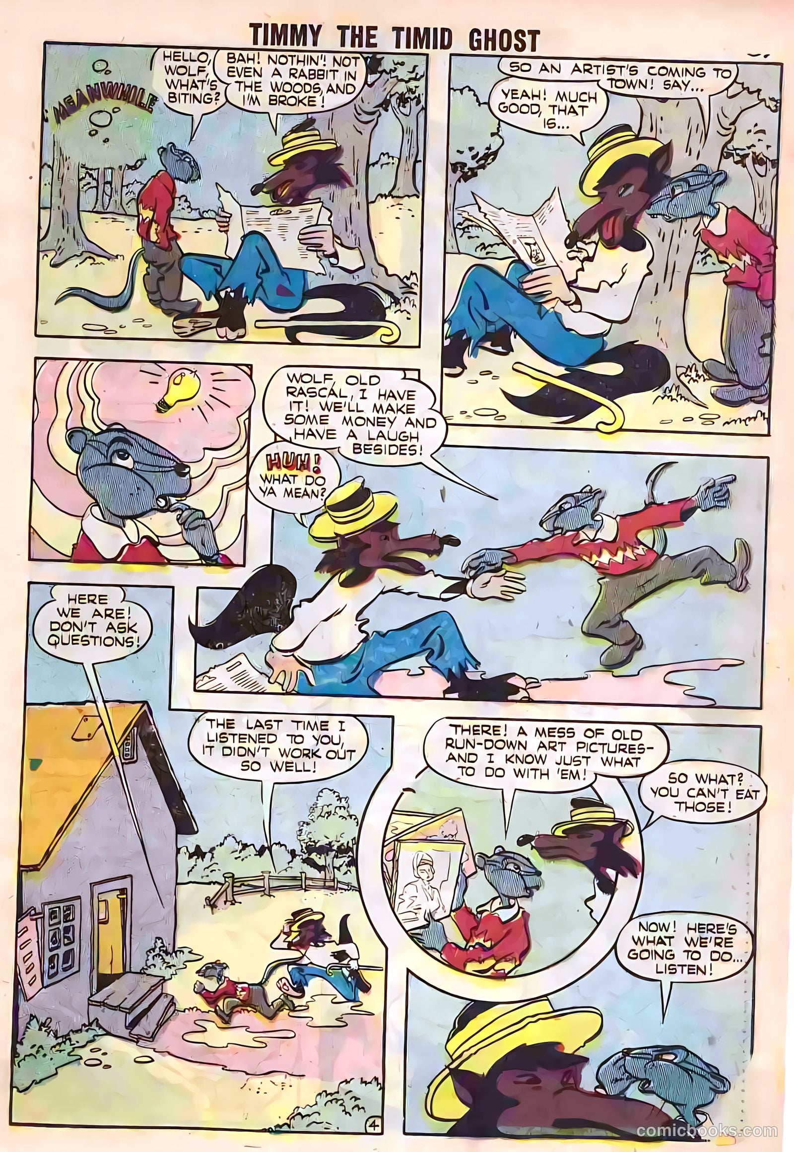 Timmy the Timid Ghost #10 (1958) — page 39 of 68