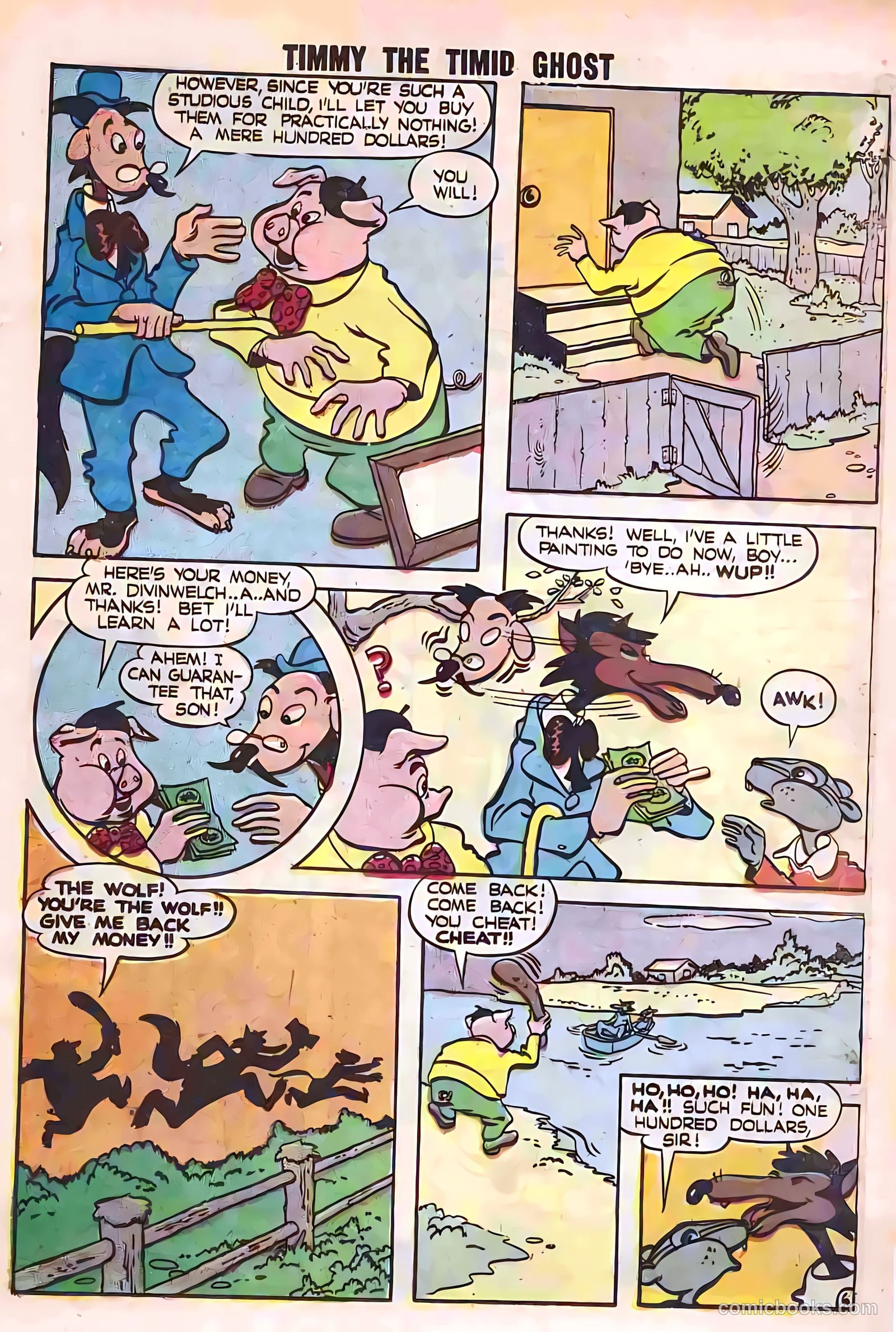 Timmy the Timid Ghost #10 (1958) — page 41 of 68