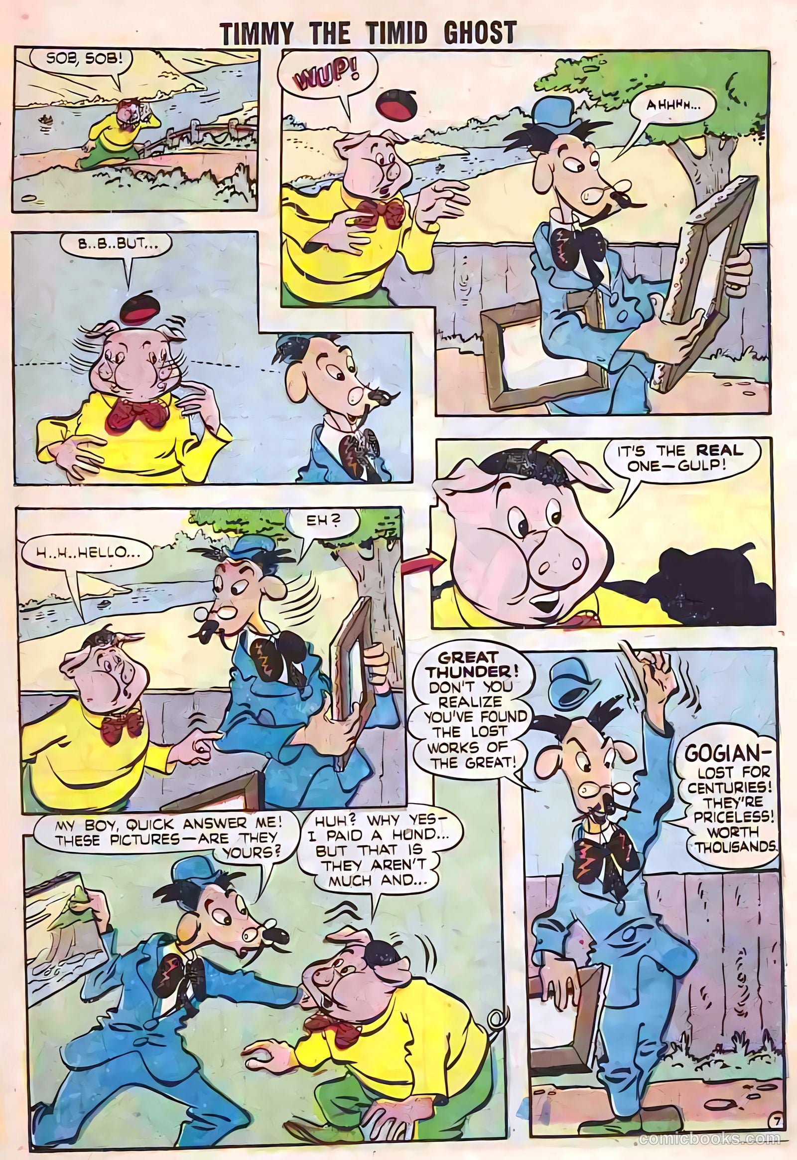 Timmy the Timid Ghost #10 (1958) — page 42 of 68