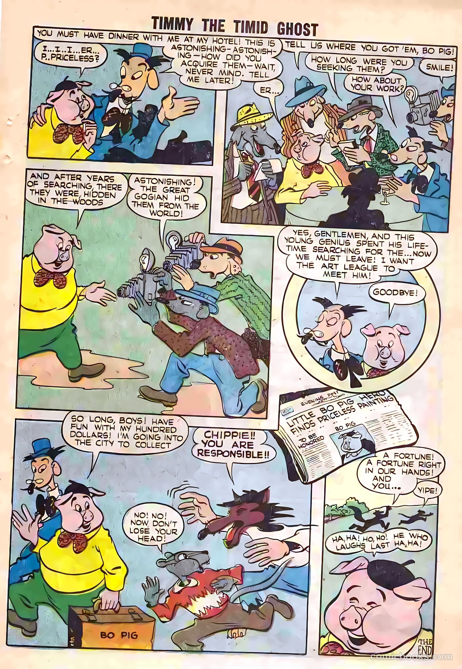 Timmy the Timid Ghost #10 (1958) — page 43 of 68