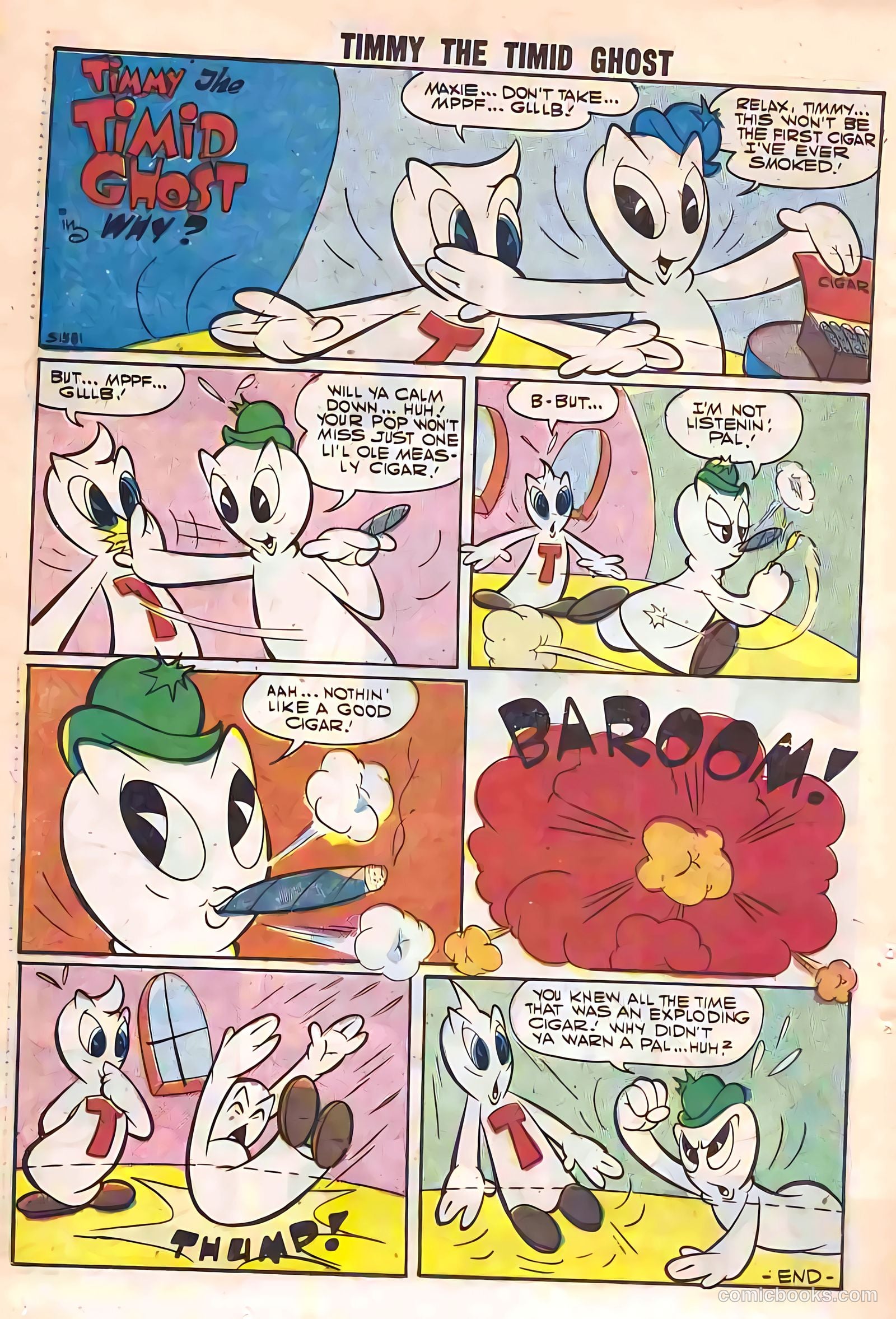 Timmy the Timid Ghost #10 (1958) — page 44 of 68