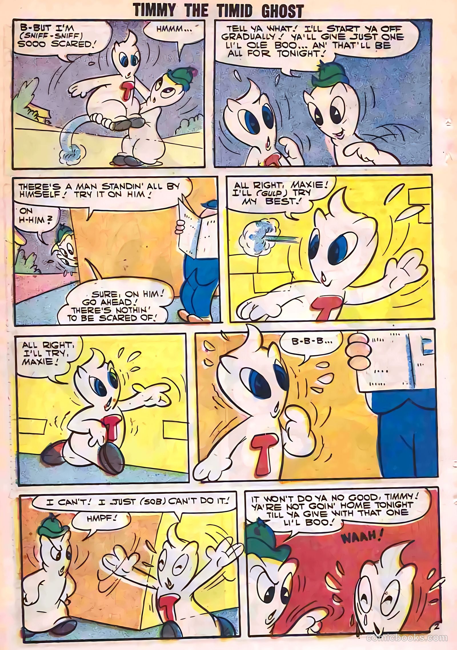 Timmy the Timid Ghost #10 (1958) — page 46 of 68