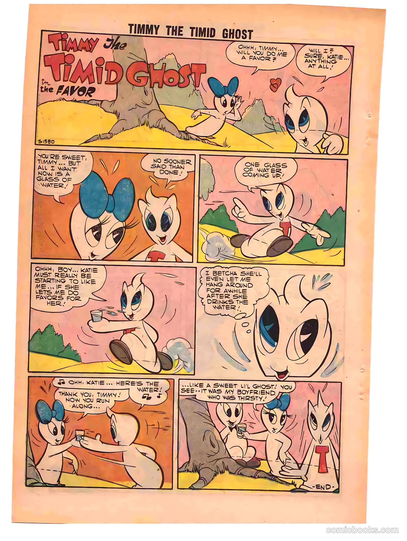 Timmy the Timid Ghost #10 (1958) — page 48 of 68