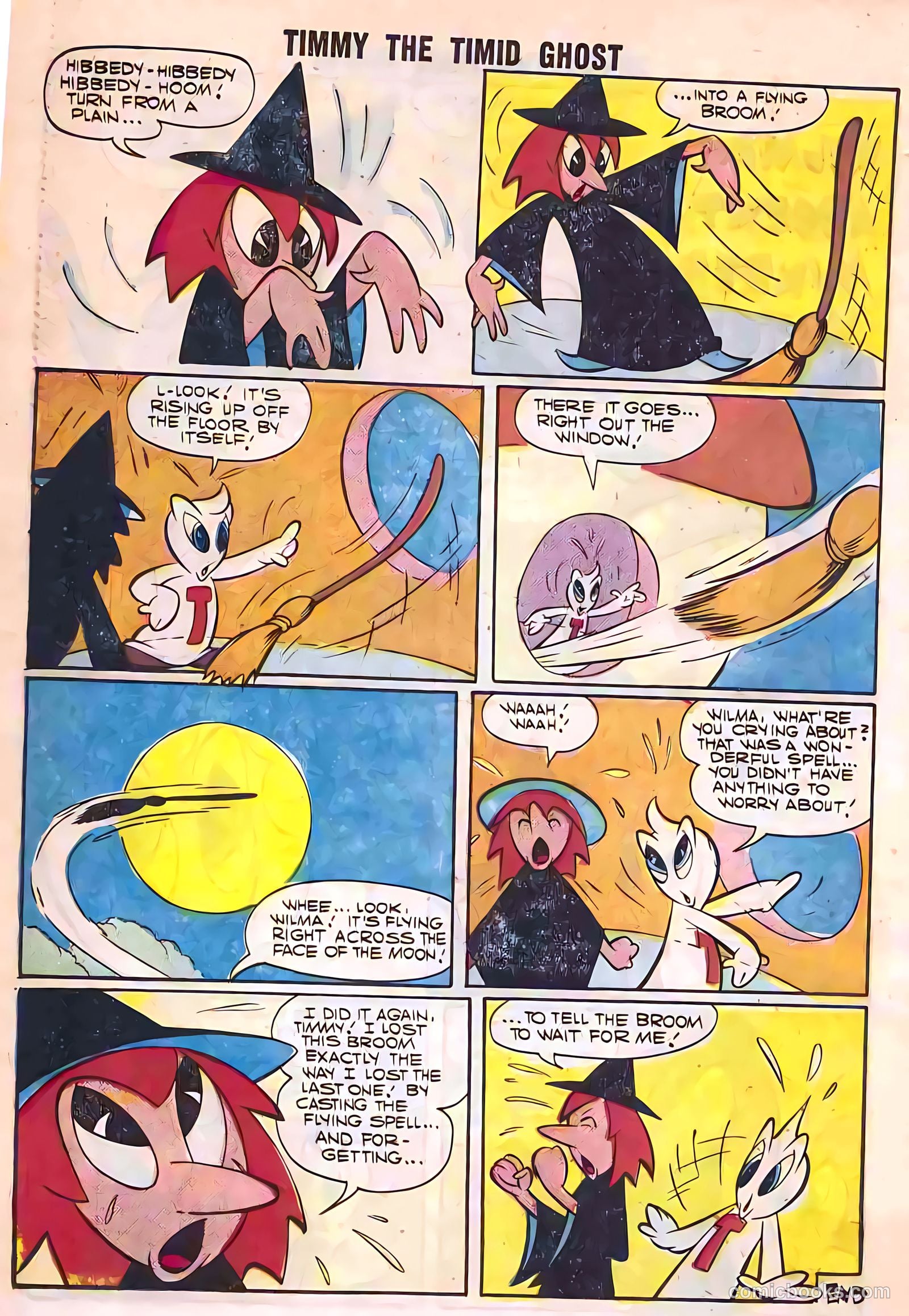 Timmy the Timid Ghost #10 (1958) — page 50 of 68