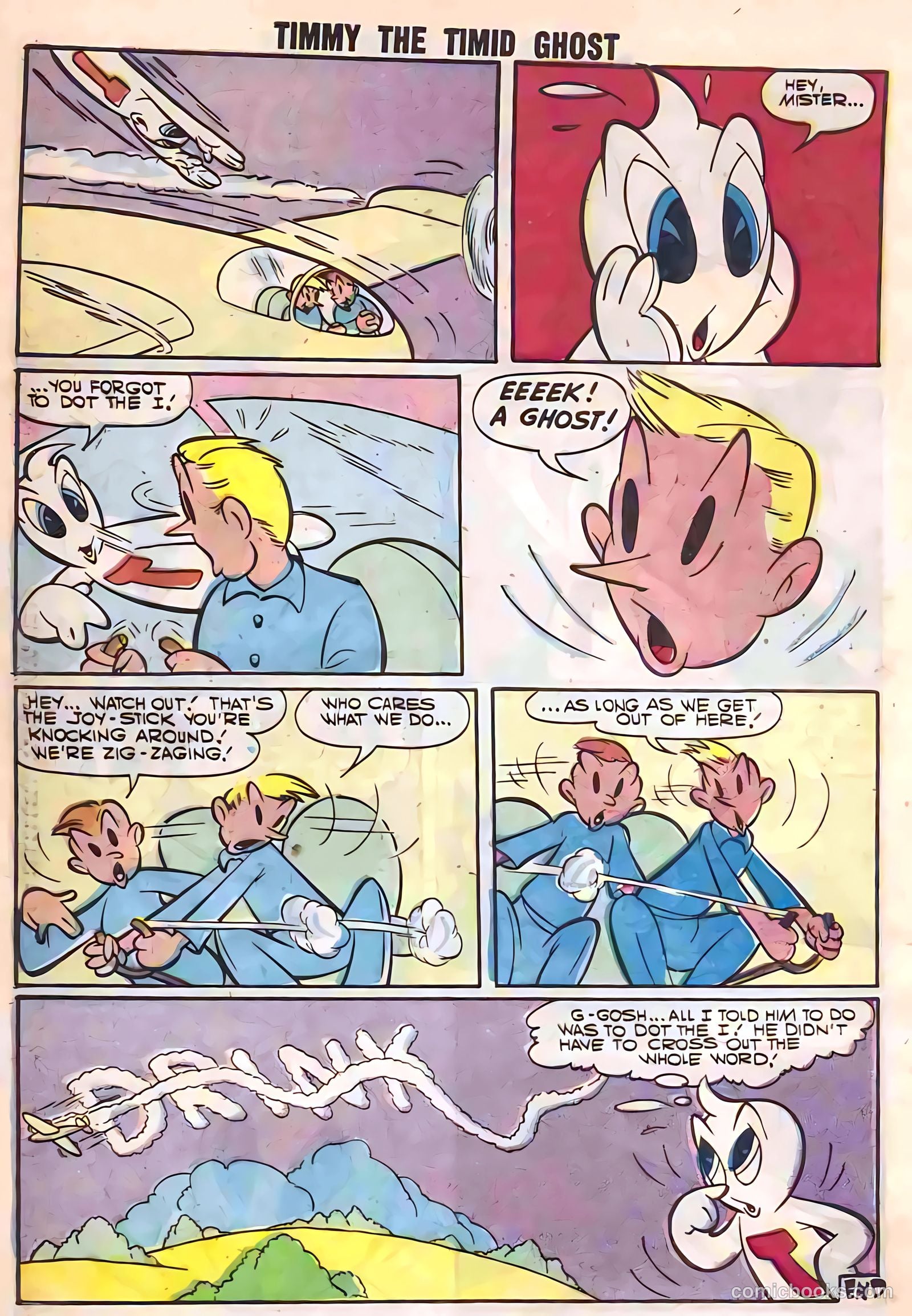 Timmy the Timid Ghost #10 (1958) — page 52 of 68