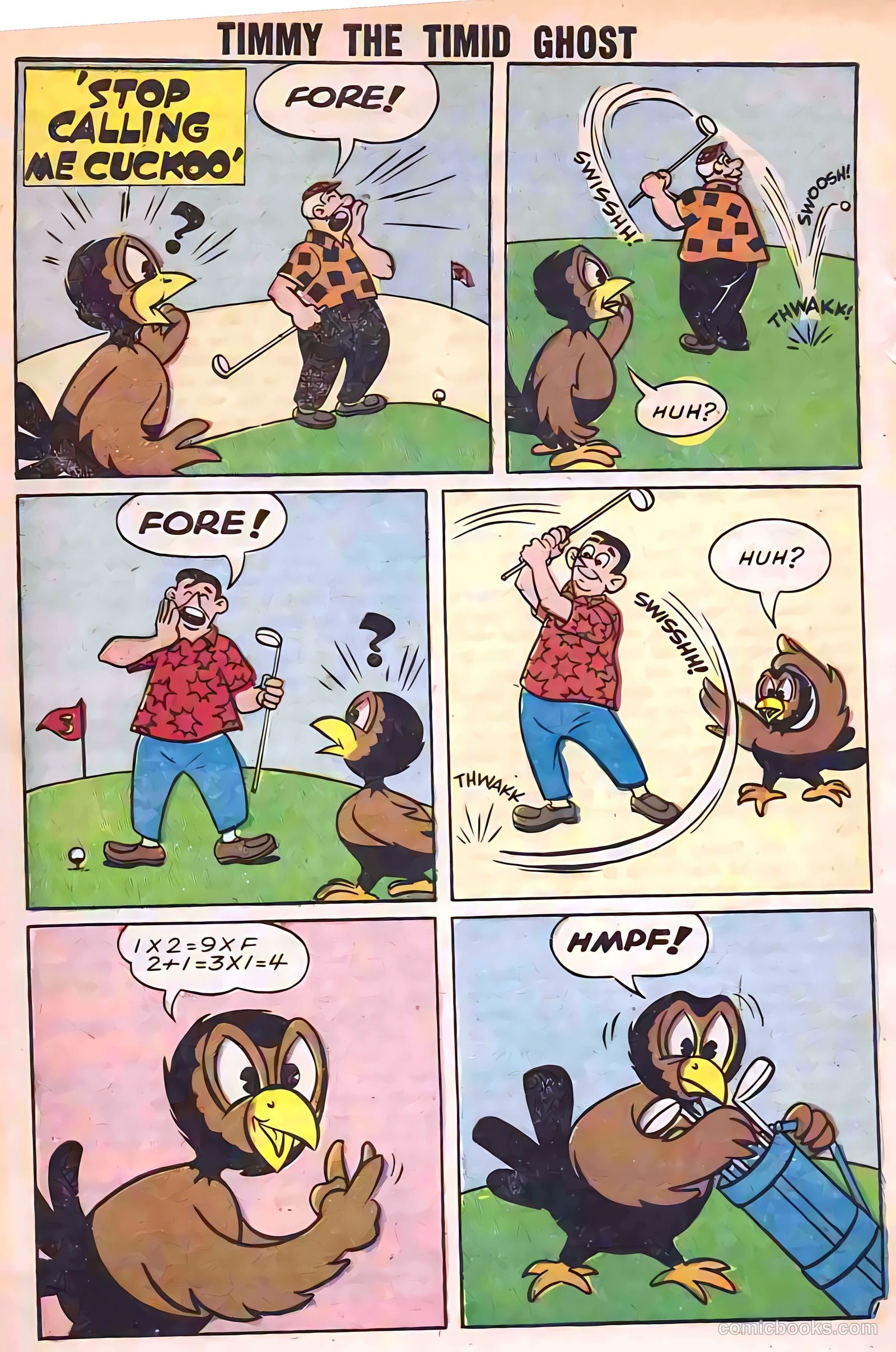 Timmy the Timid Ghost #10 (1958) — page 56 of 68