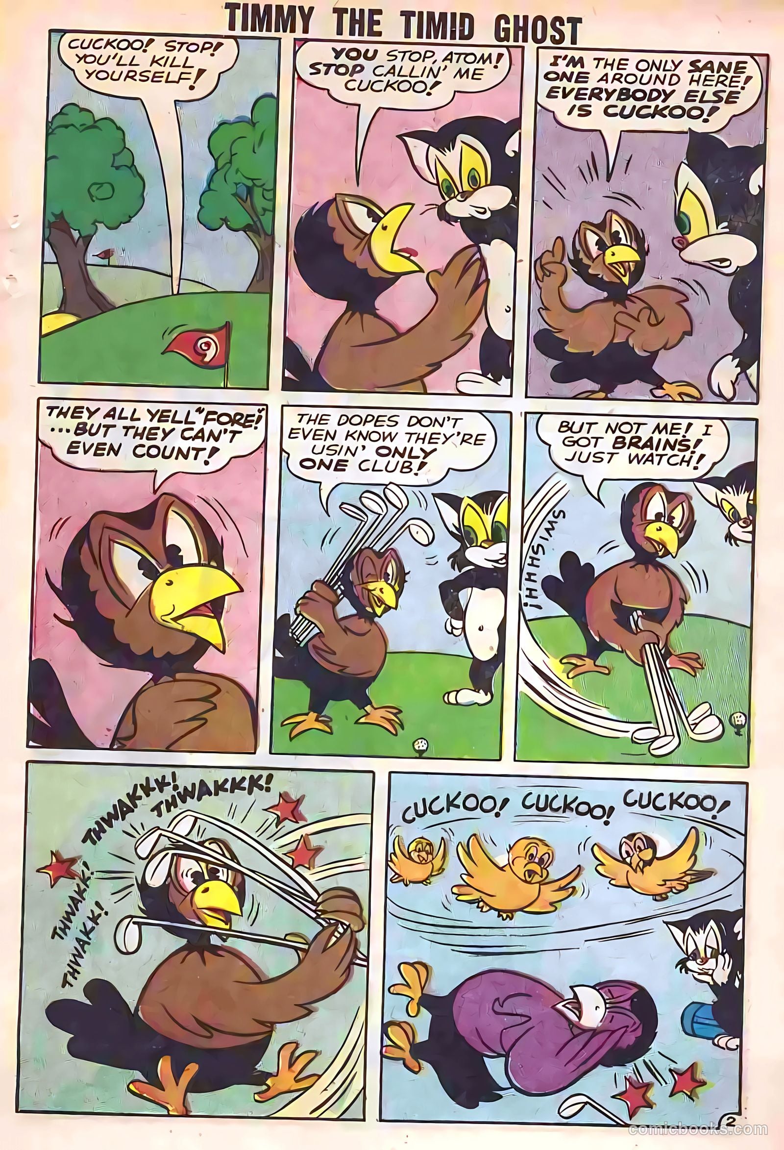 Timmy the Timid Ghost #10 (1958) — page 57 of 68