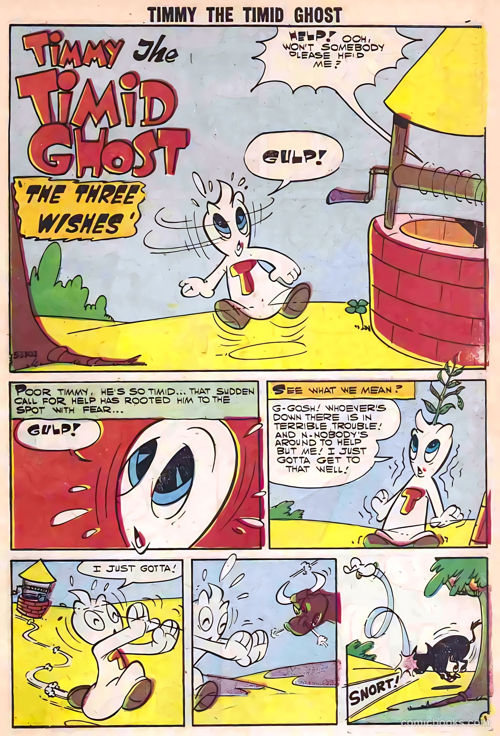 Timmy the Timid Ghost #10 (1958) — page 59 of 68