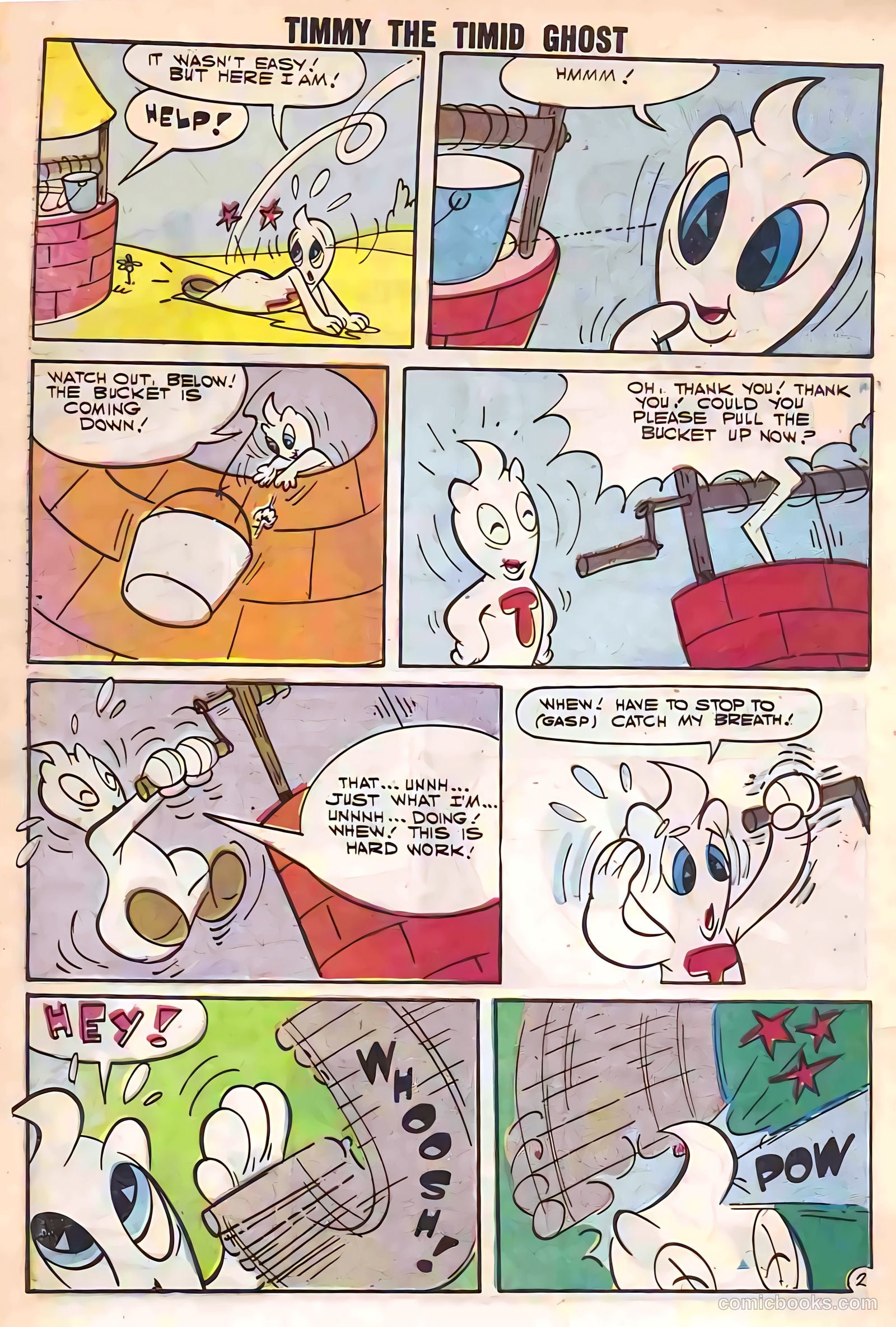 Timmy the Timid Ghost #10 (1958) — page 60 of 68