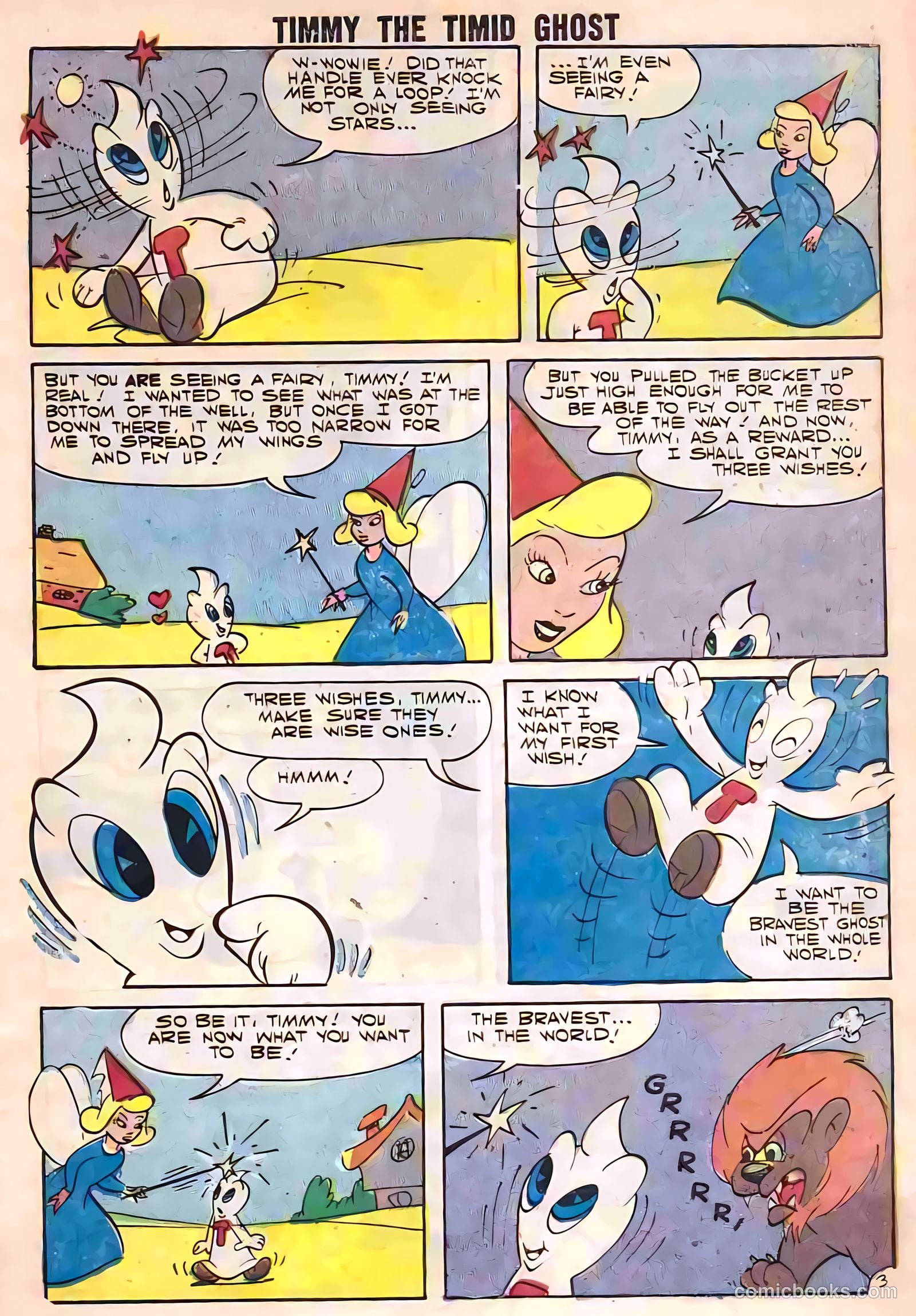 Timmy the Timid Ghost #10 (1958) — page 61 of 68