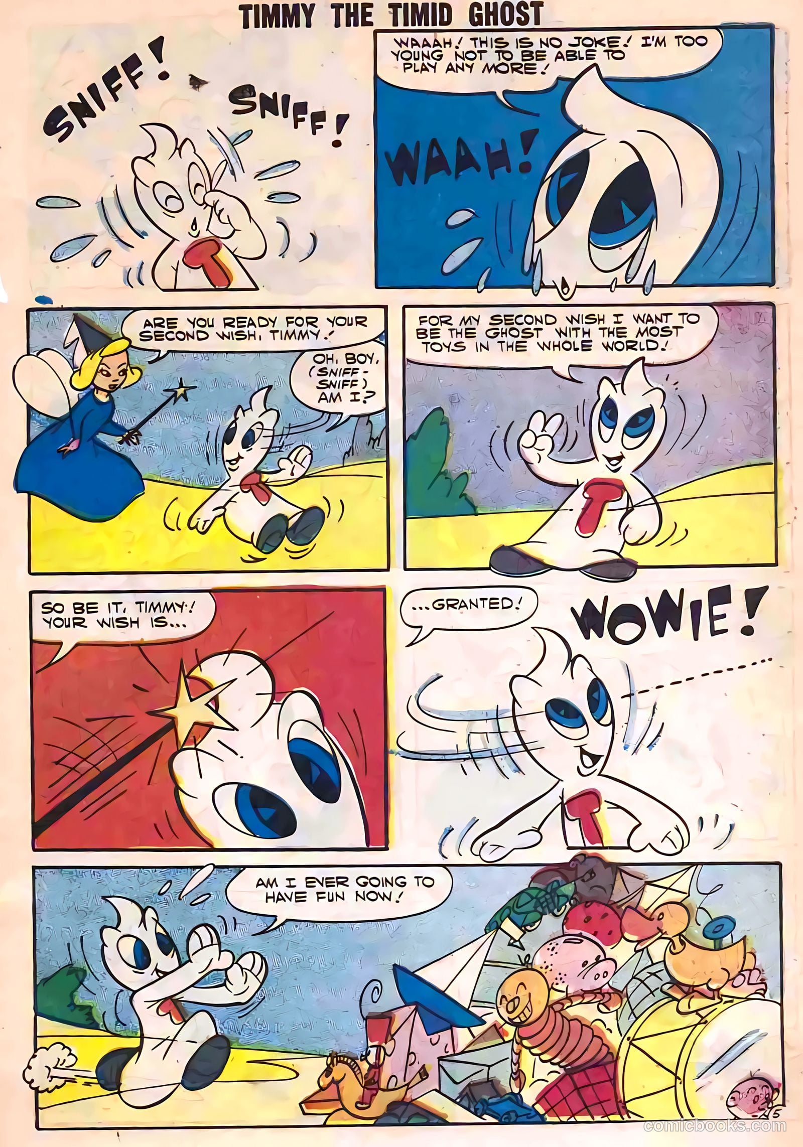 Timmy the Timid Ghost #10 (1958) — page 63 of 68