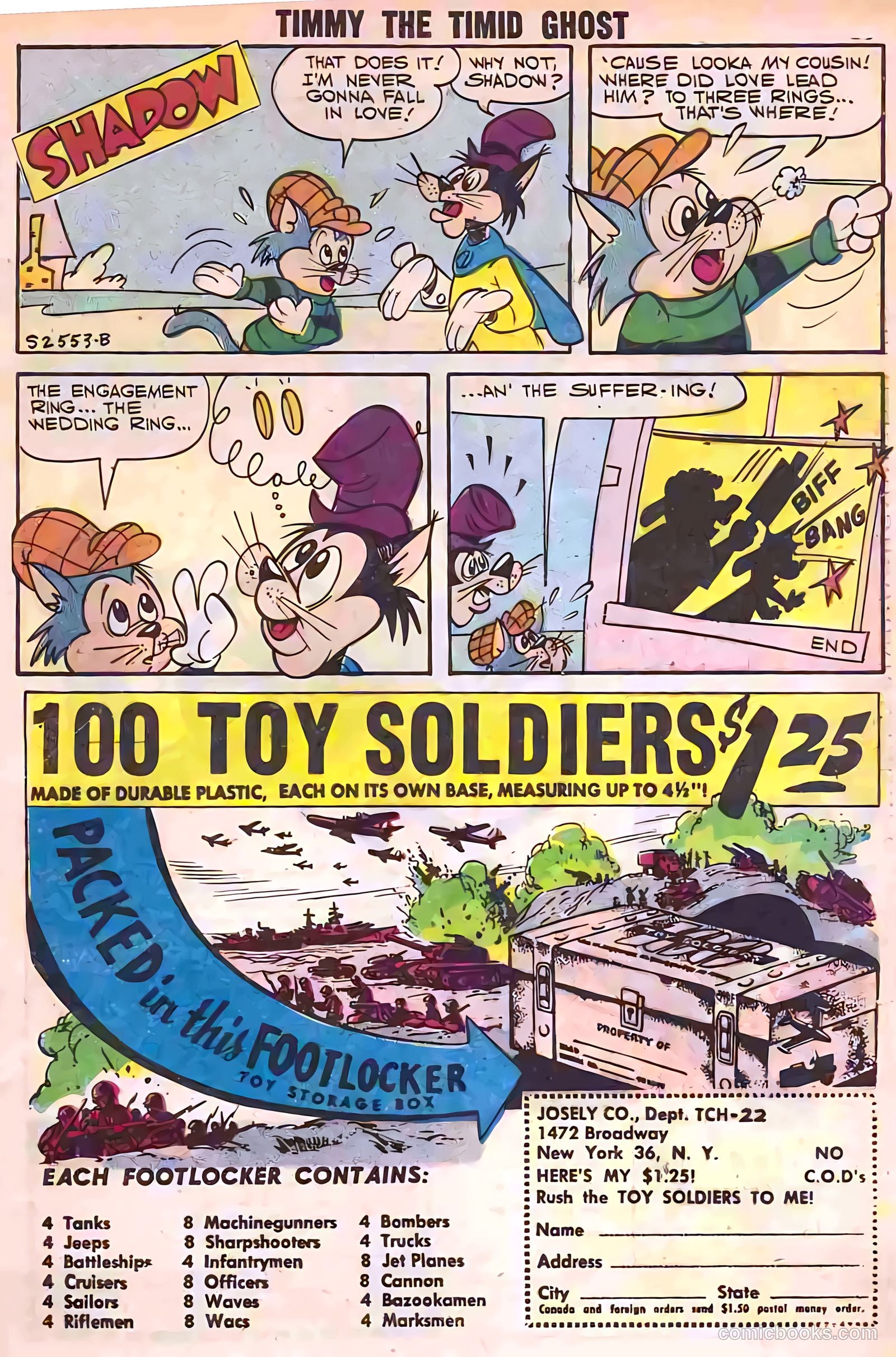 Timmy the Timid Ghost #10 (1958) — page 65 of 68