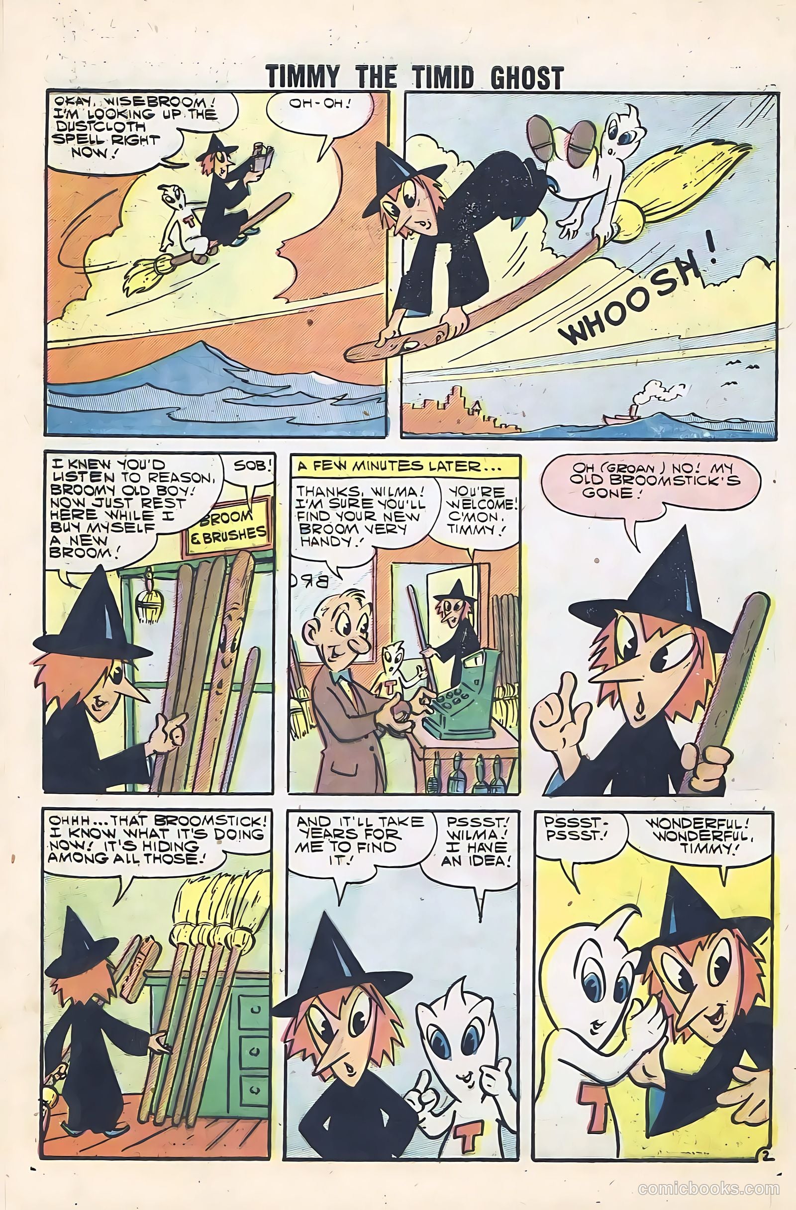 Timmy the Timid Ghost #11 (1958) — page 12 of 68