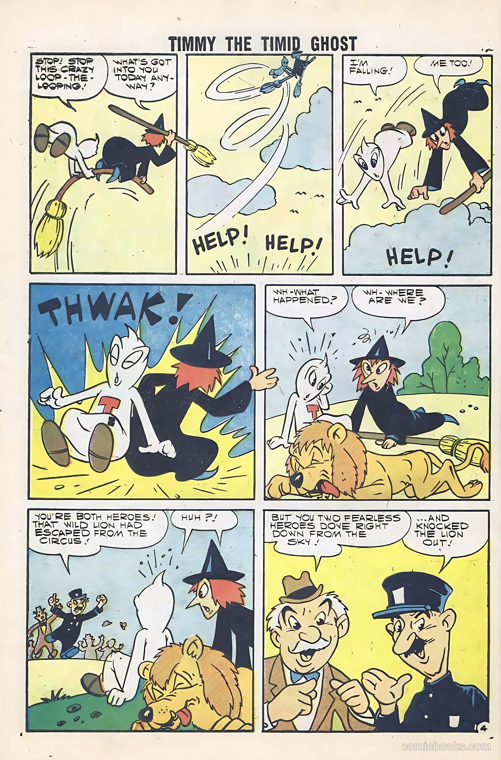 Timmy the Timid Ghost #11 (1958) — page 14 of 68