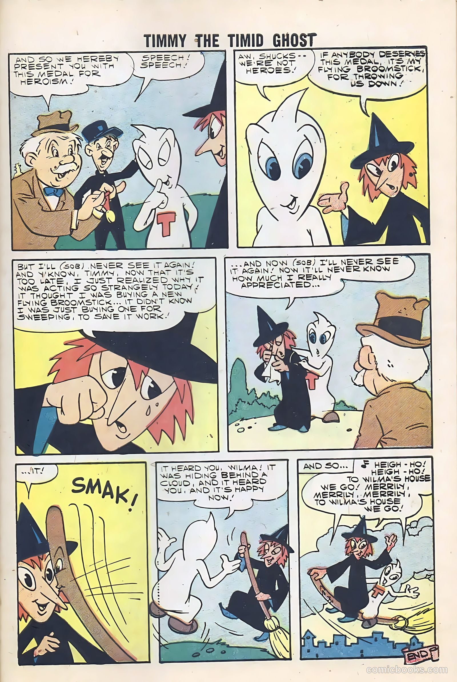 Timmy the Timid Ghost #11 (1958) — page 15 of 68