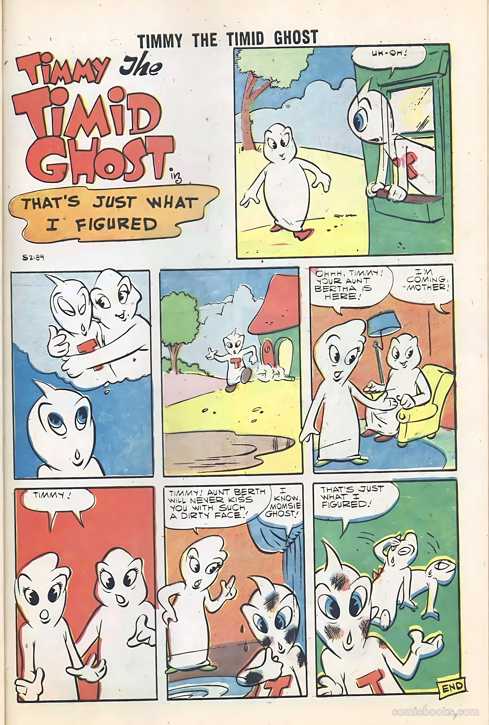Timmy the Timid Ghost #11 (1958) — page 17 of 68