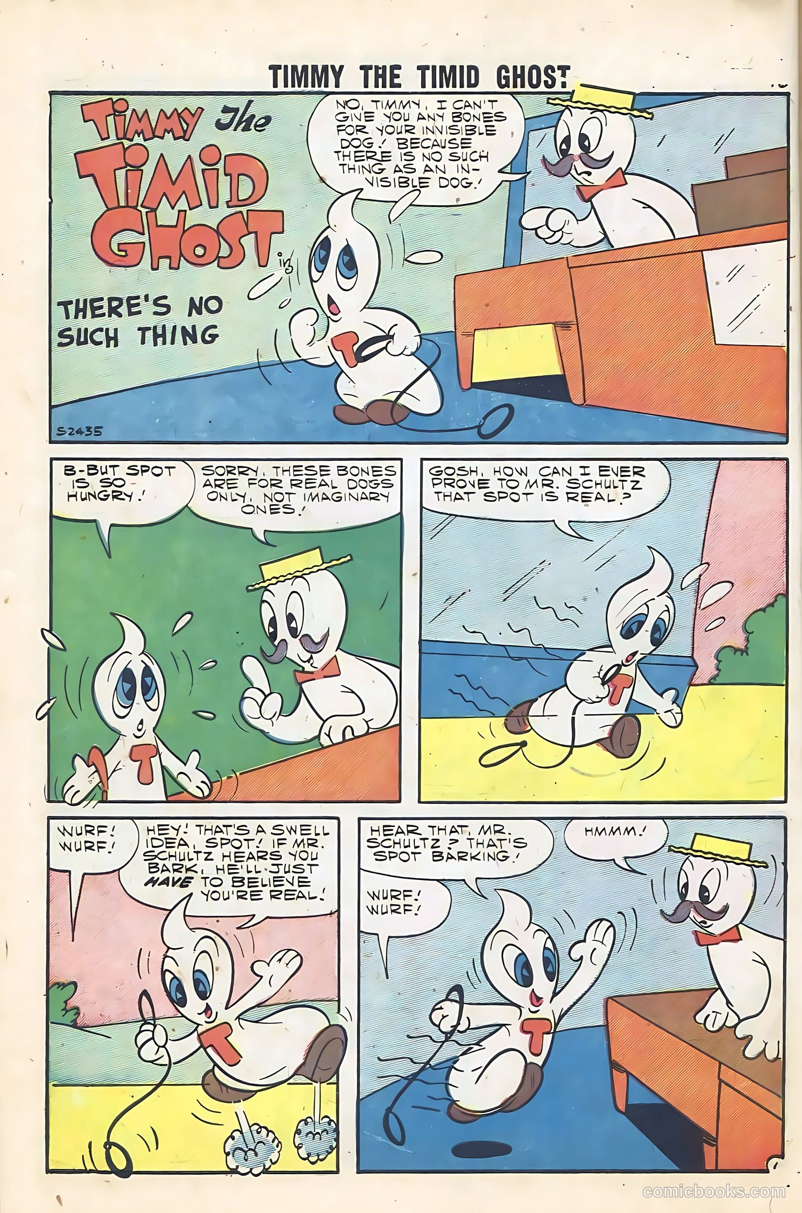 Timmy the Timid Ghost #11 (1958) — page 18 of 68