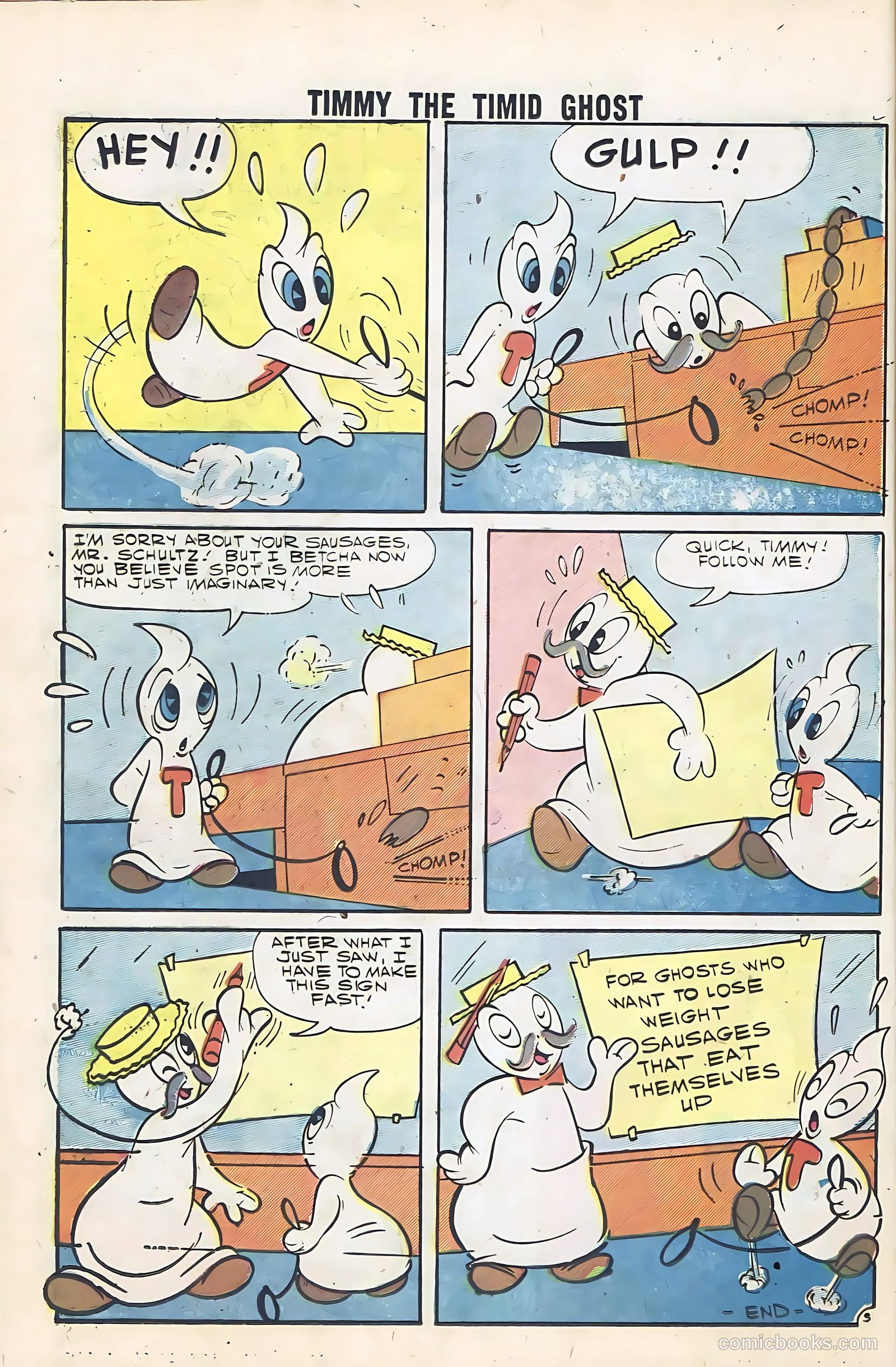 Timmy the Timid Ghost #11 (1958) — page 20 of 68