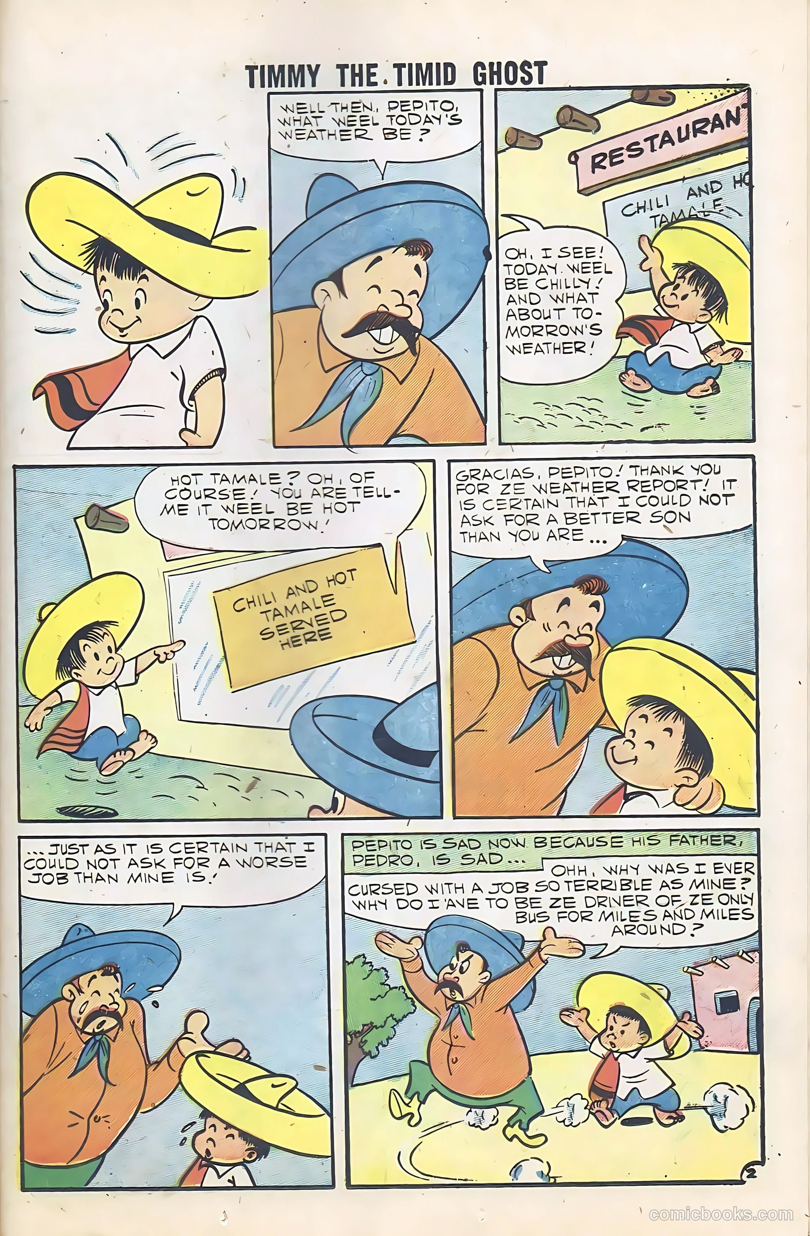 Timmy the Timid Ghost #11 (1958) — page 23 of 68