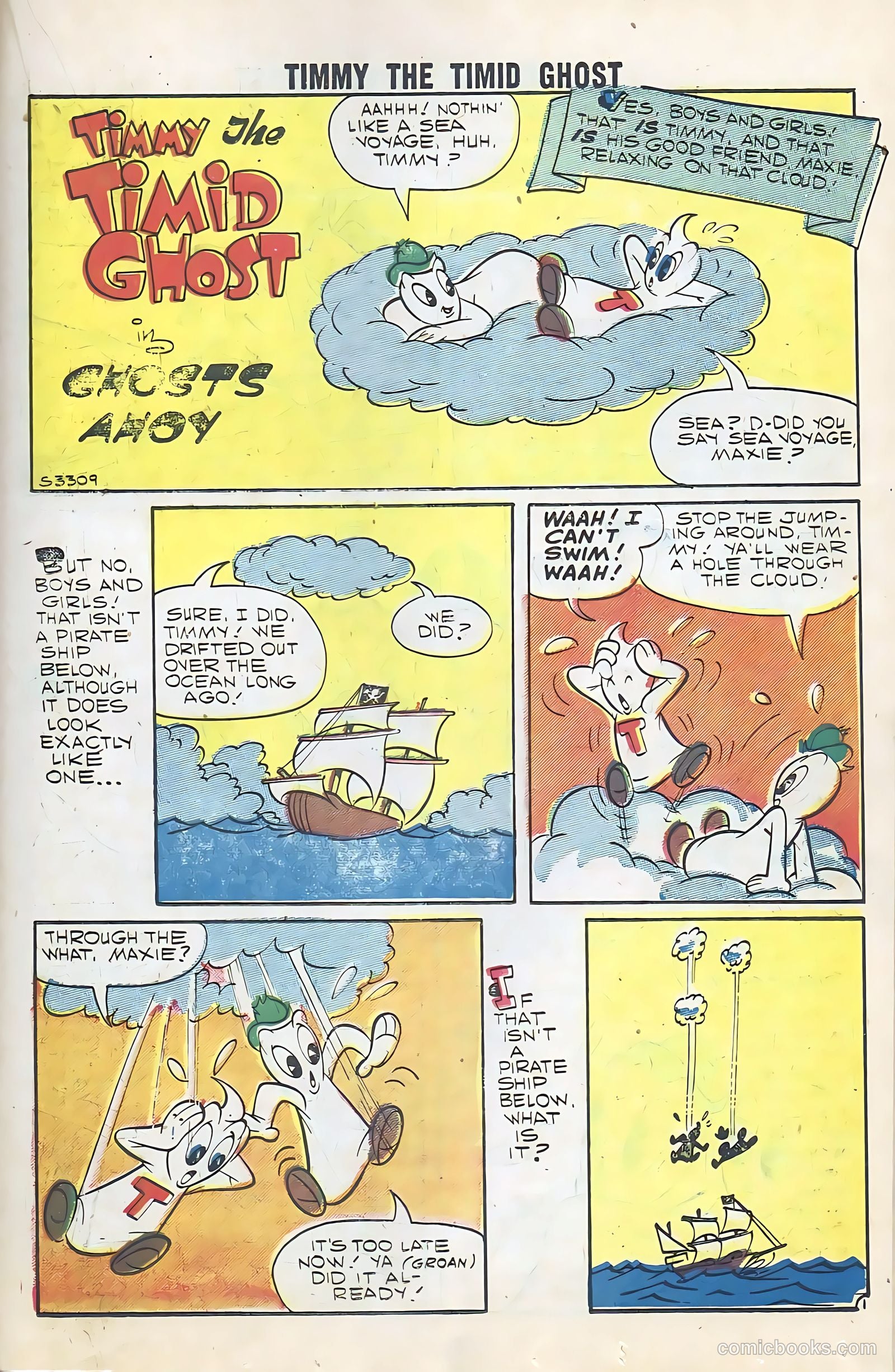 Timmy the Timid Ghost #11 (1958) — page 29 of 68