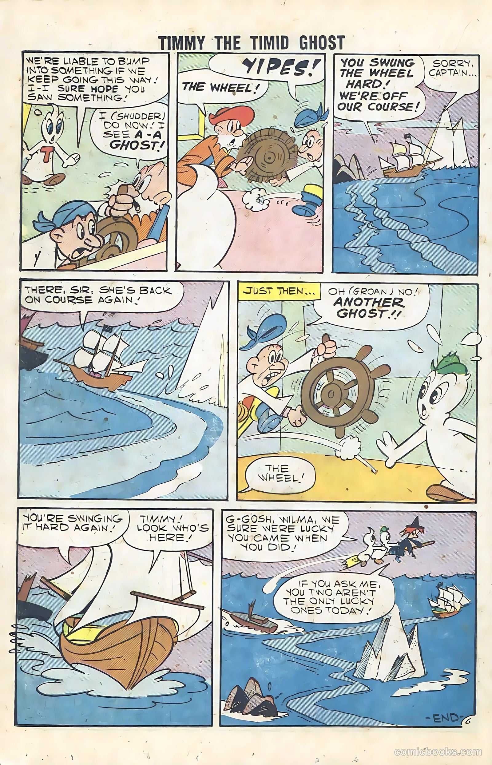 Timmy the Timid Ghost #11 (1958) — page 34 of 68