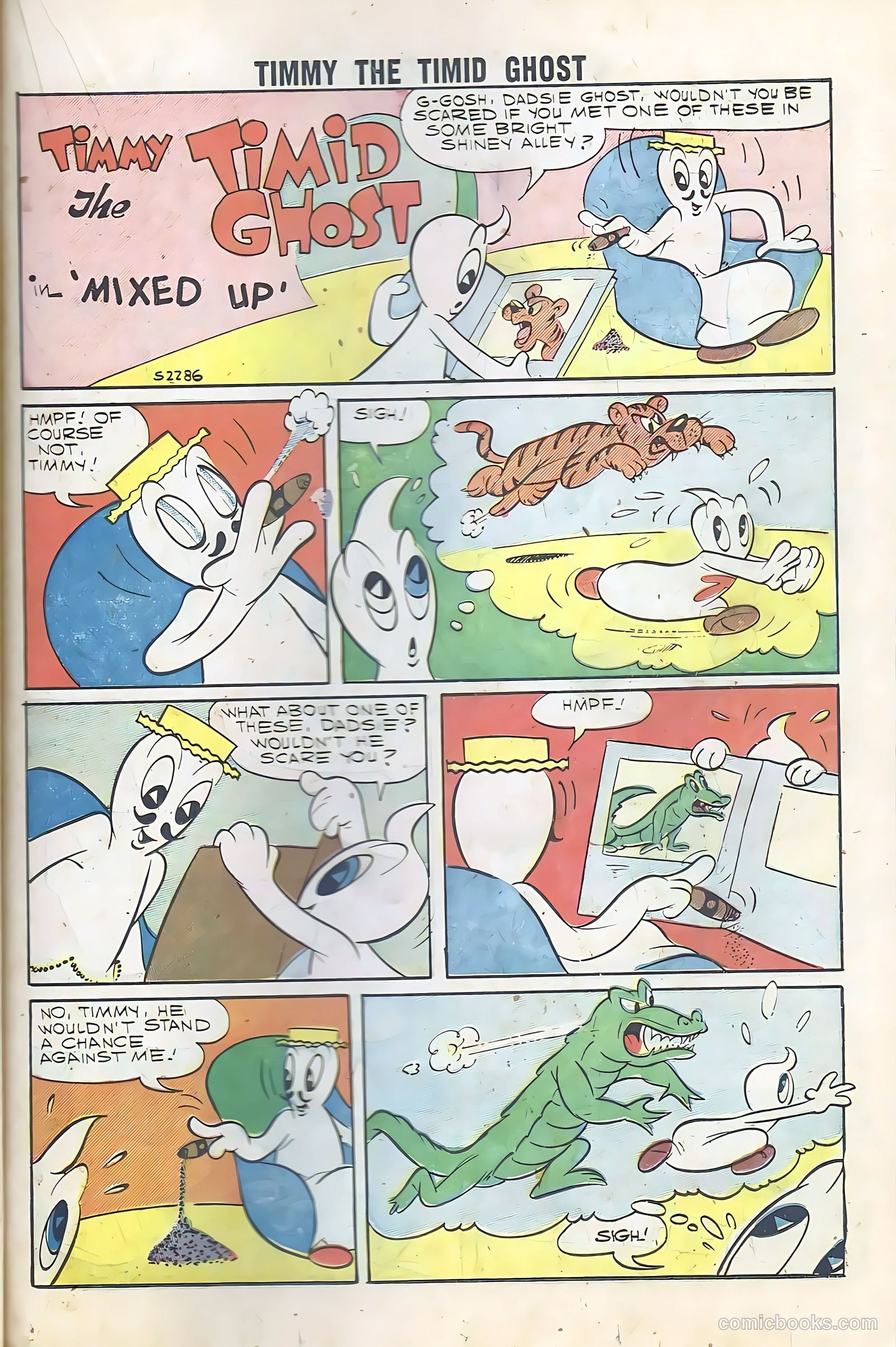 Timmy the Timid Ghost #11 (1958) — page 35 of 68