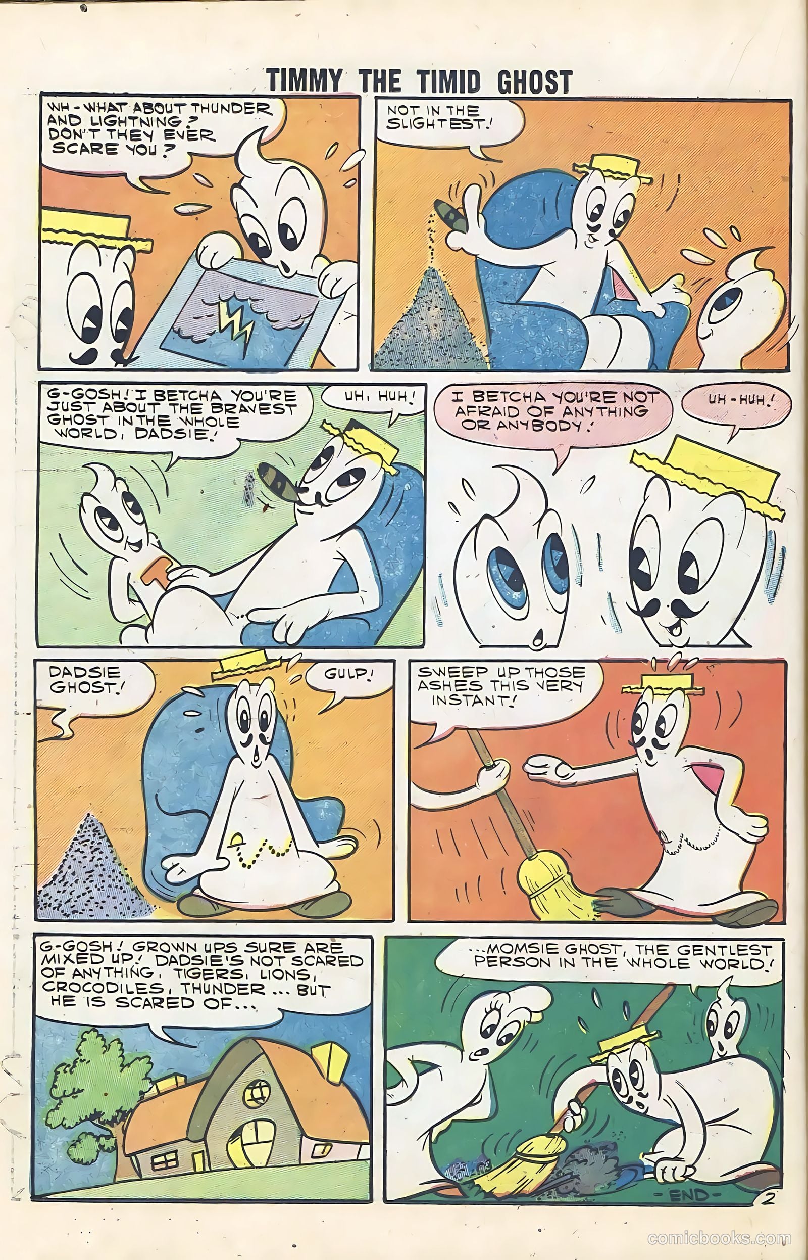 Timmy the Timid Ghost #11 (1958) — page 36 of 68