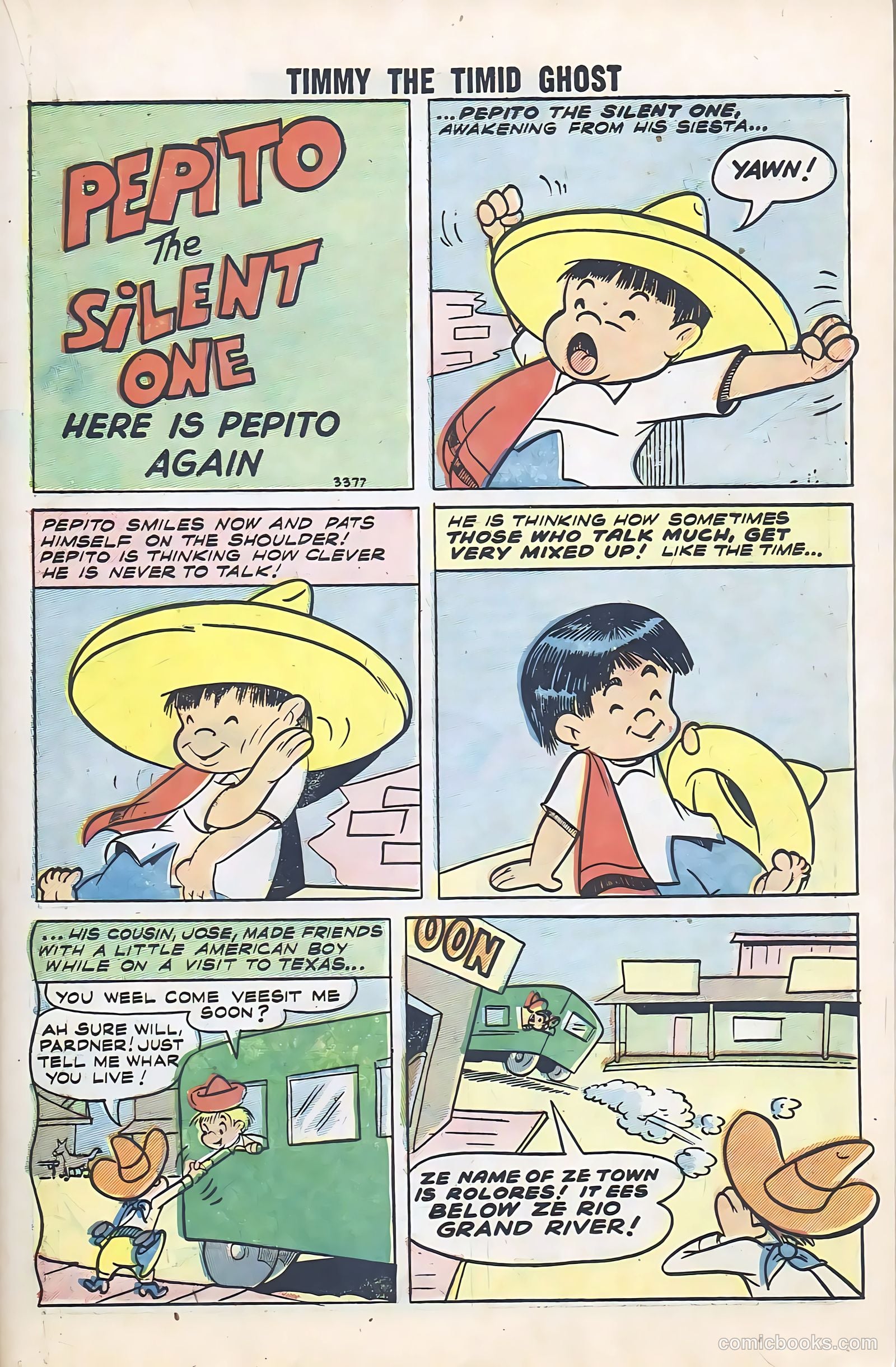 Timmy the Timid Ghost #11 (1958) — page 37 of 68