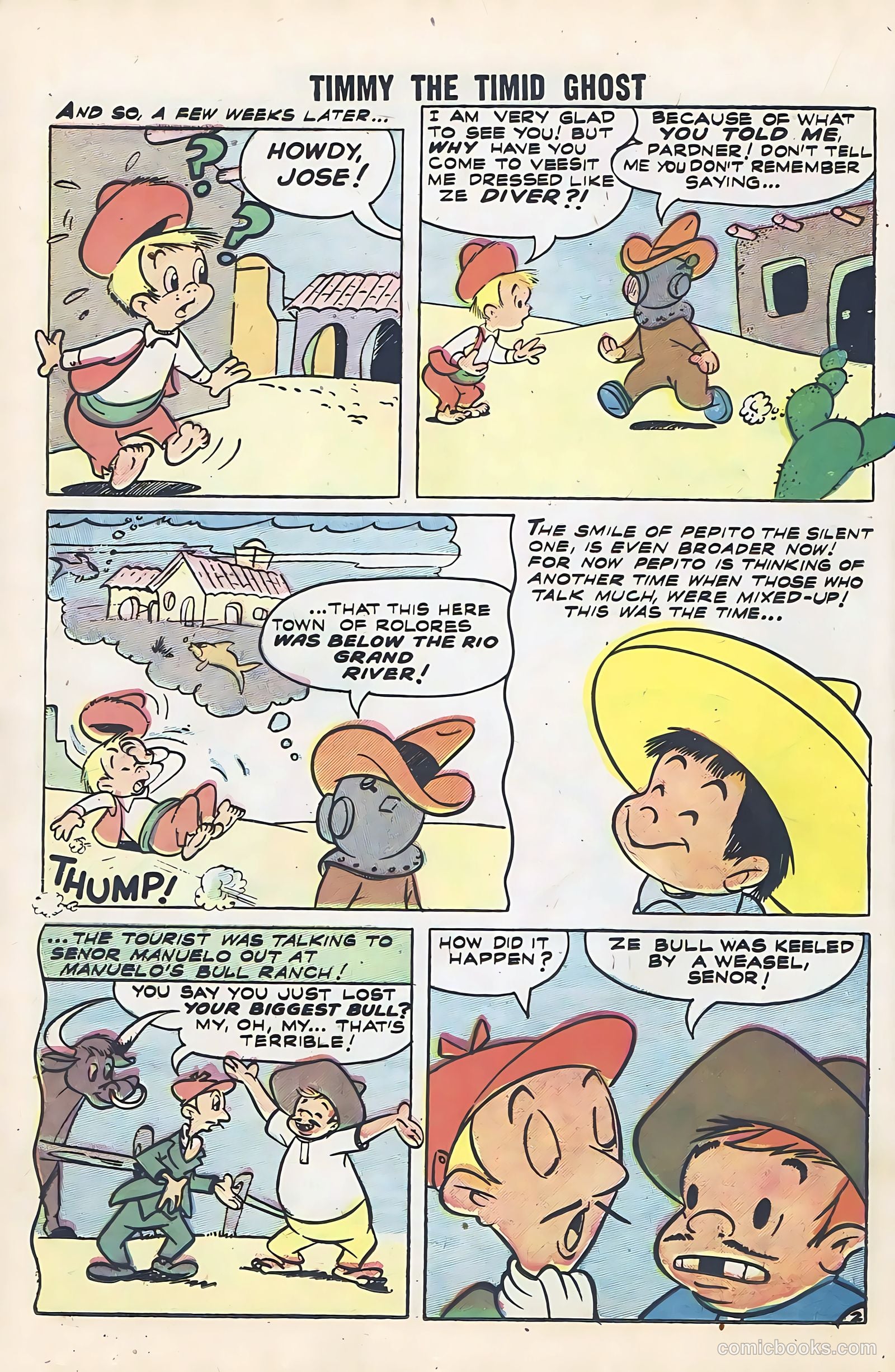 Timmy the Timid Ghost #11 (1958) — page 38 of 68