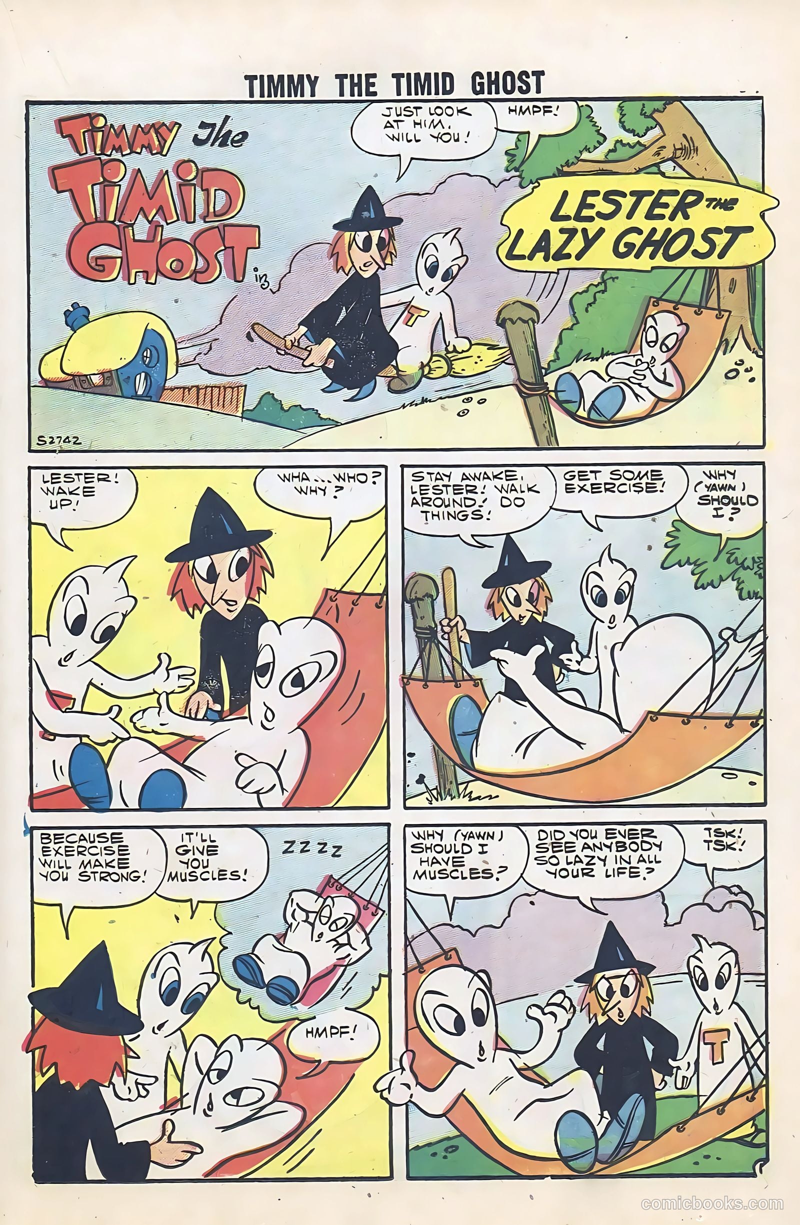 Timmy the Timid Ghost #11 (1958) — page 41 of 68