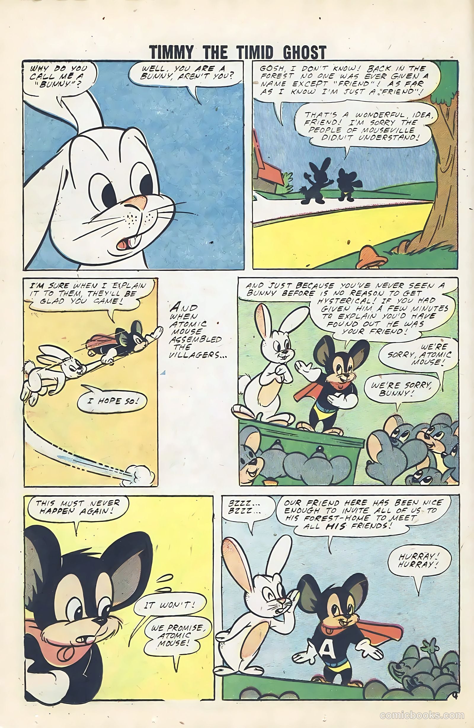 Timmy the Timid Ghost #11 (1958) — page 46 of 68