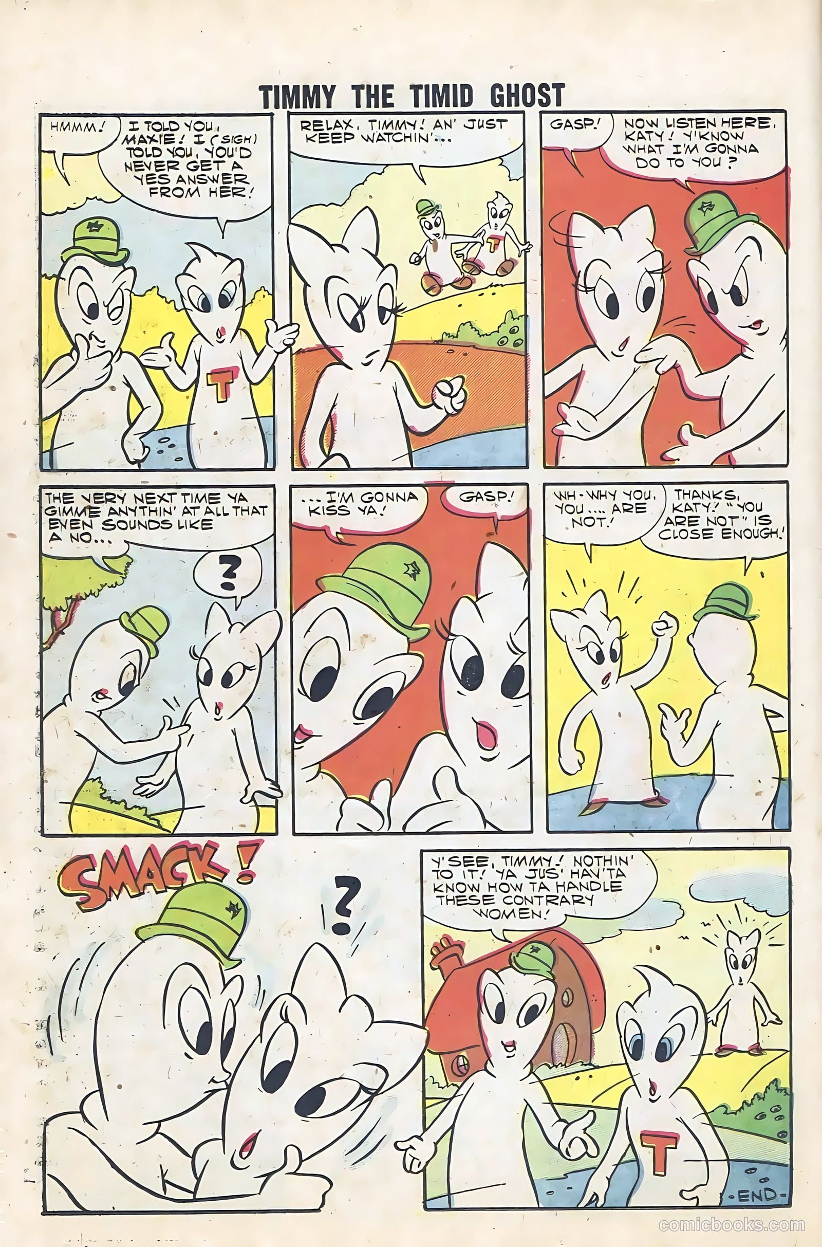 Timmy the Timid Ghost #11 (1958) — page 50 of 68