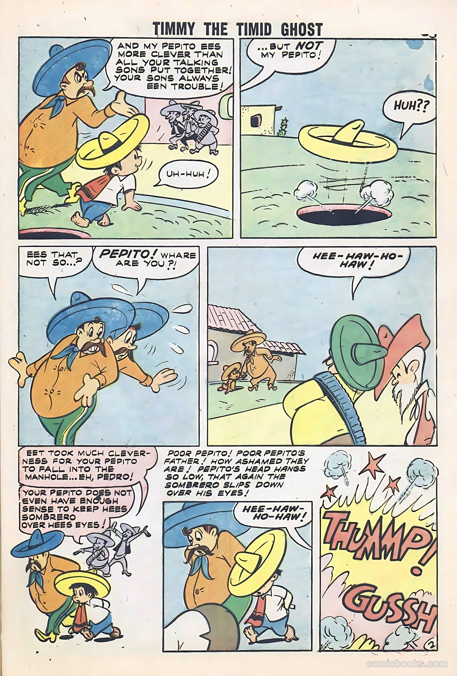 Timmy the Timid Ghost #11 (1958) — page 55 of 68