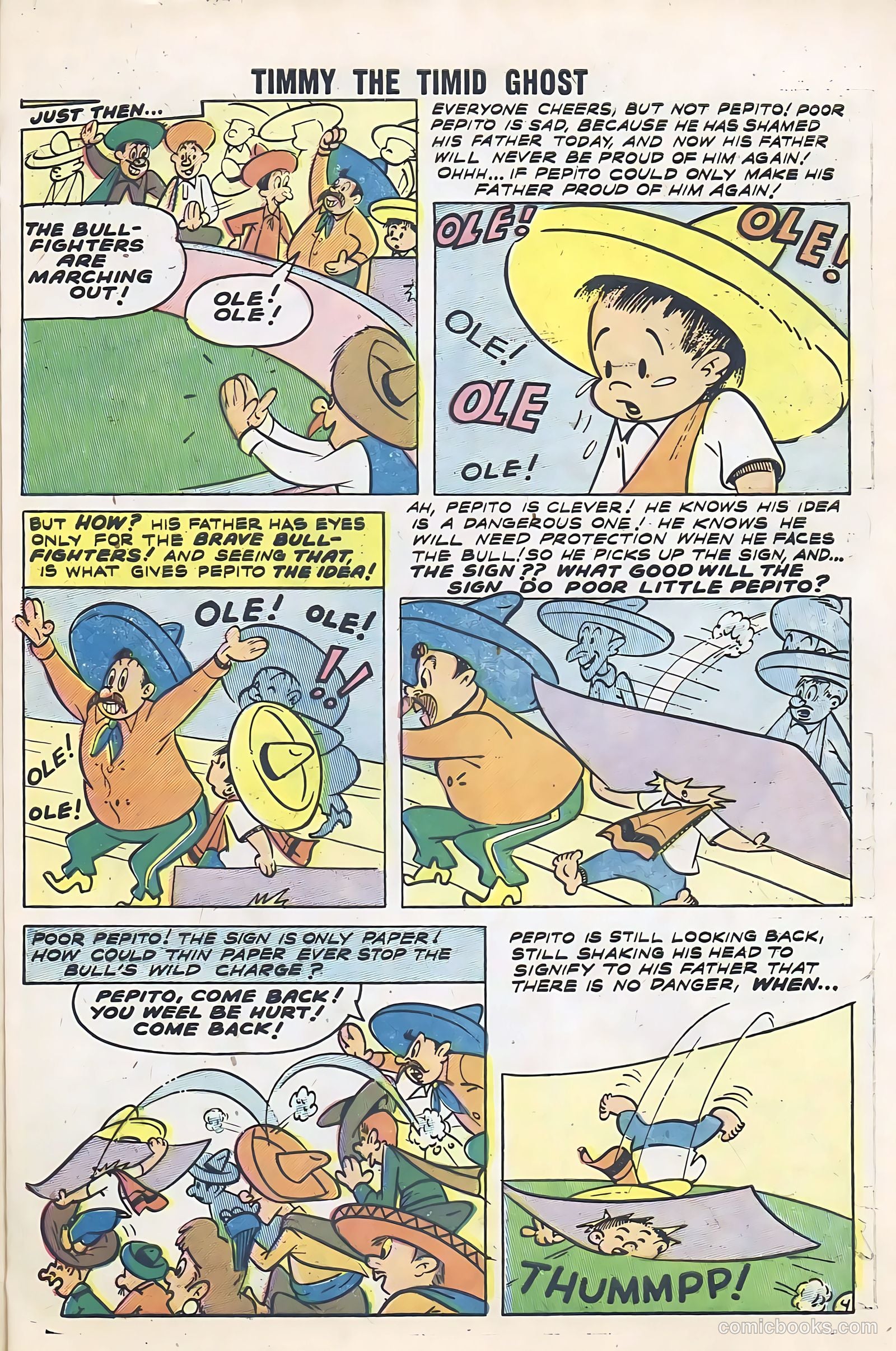Timmy the Timid Ghost #11 (1958) — page 57 of 68