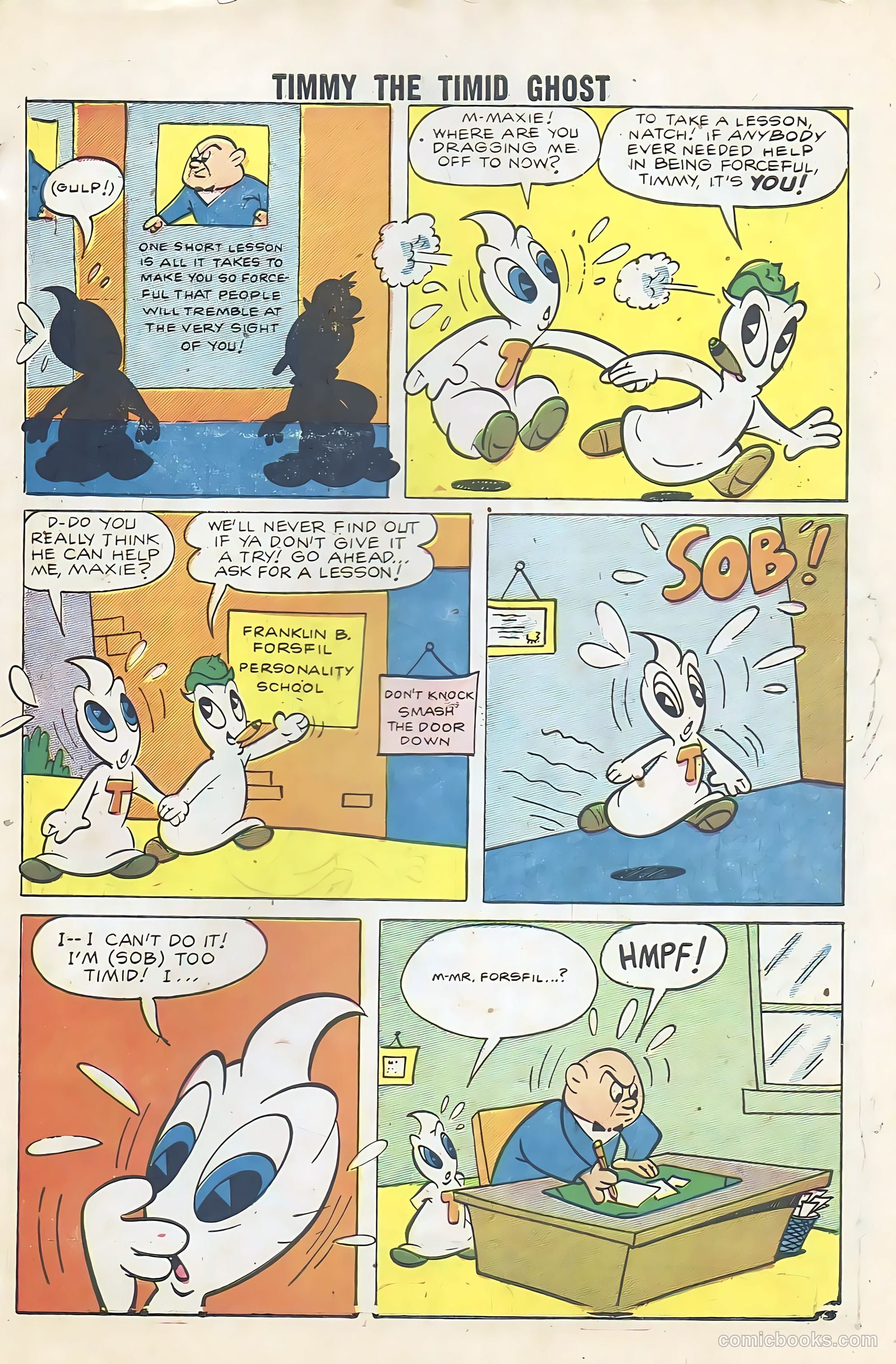 Timmy the Timid Ghost #11 (1958) — page 61 of 68